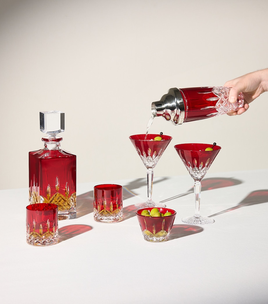 Crystal Lismore Cocktail Shaker (710ml) RED Image 2