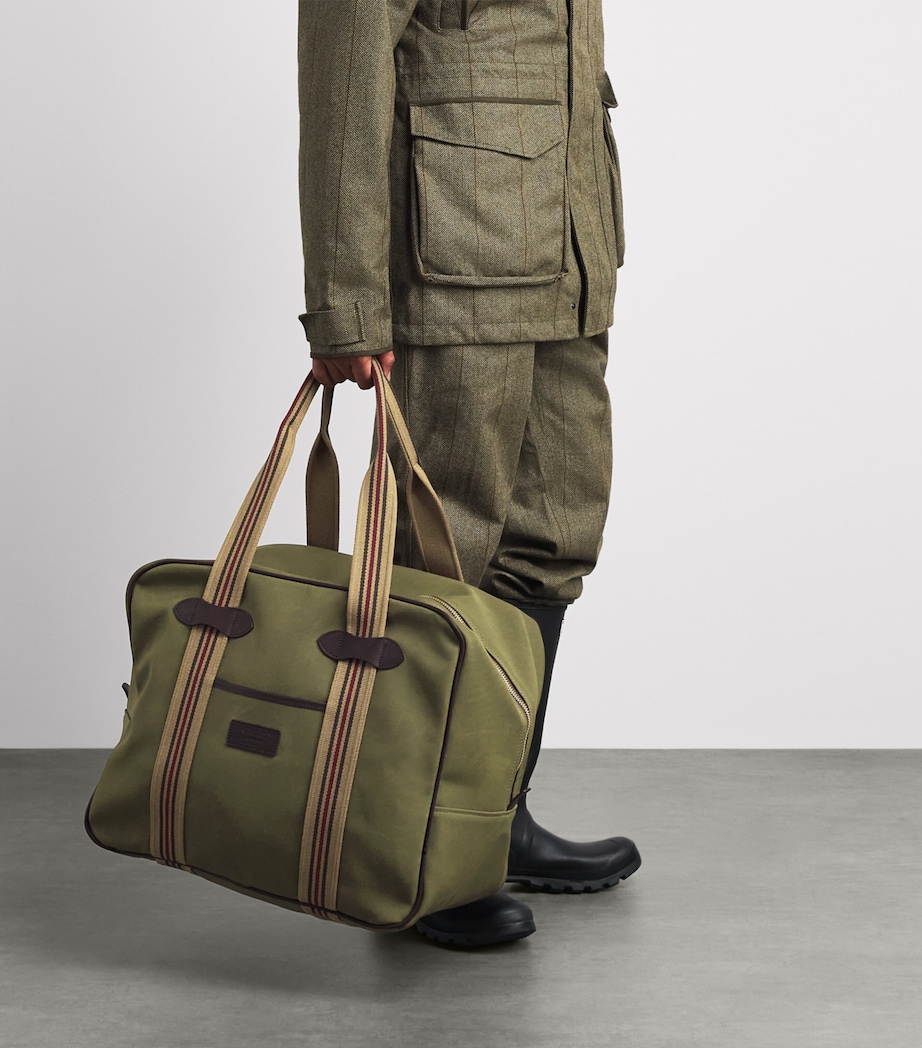 Purdey Small Canvas Field Tote Bag Khk Image 2
