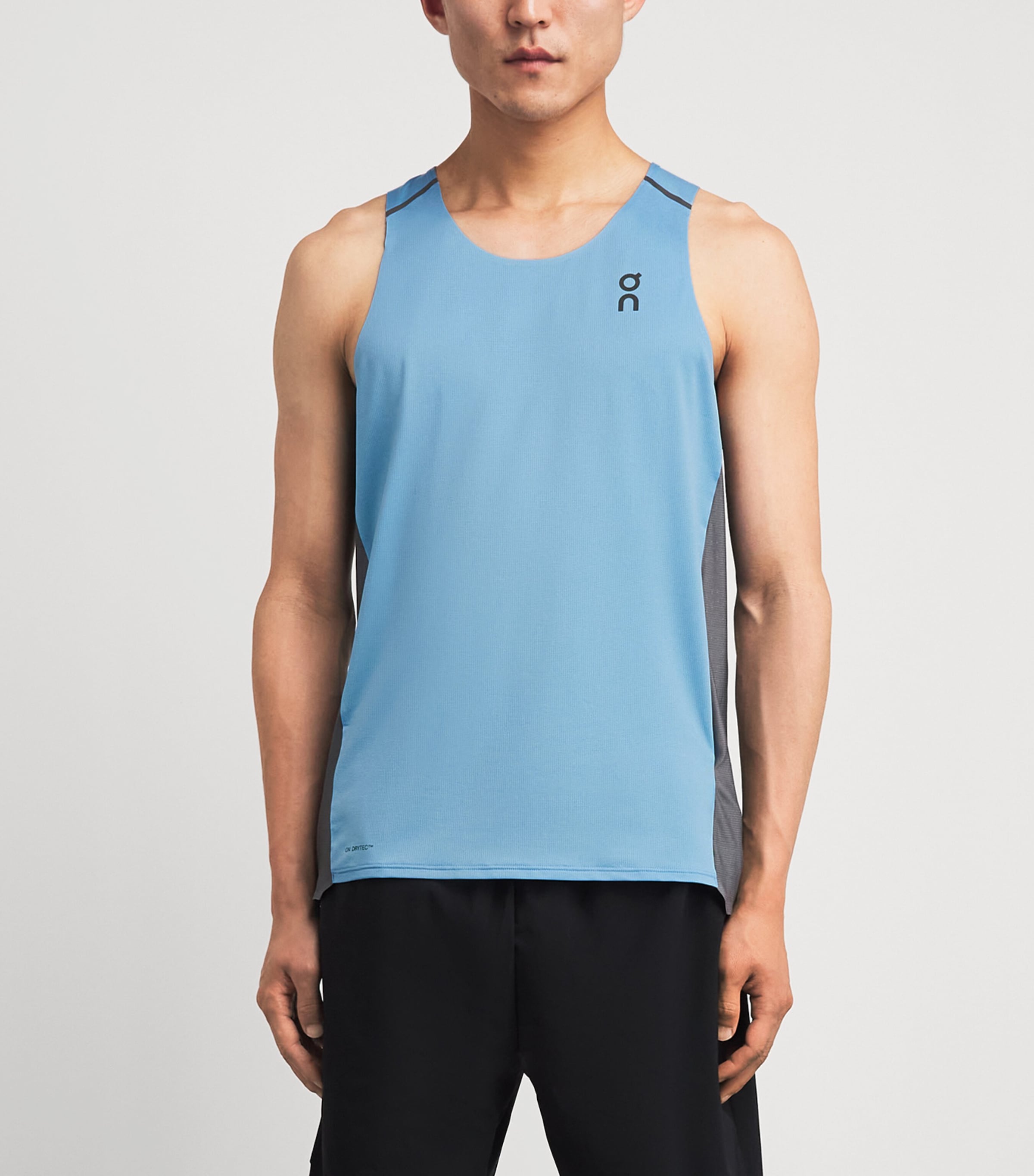 On Mens Performance Tank Top Gourami | Rock Image 4