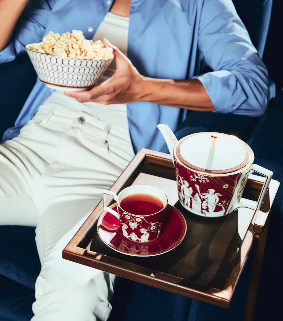 Set of 2 Renaissance Teacups and Saucers MULTI Image 6