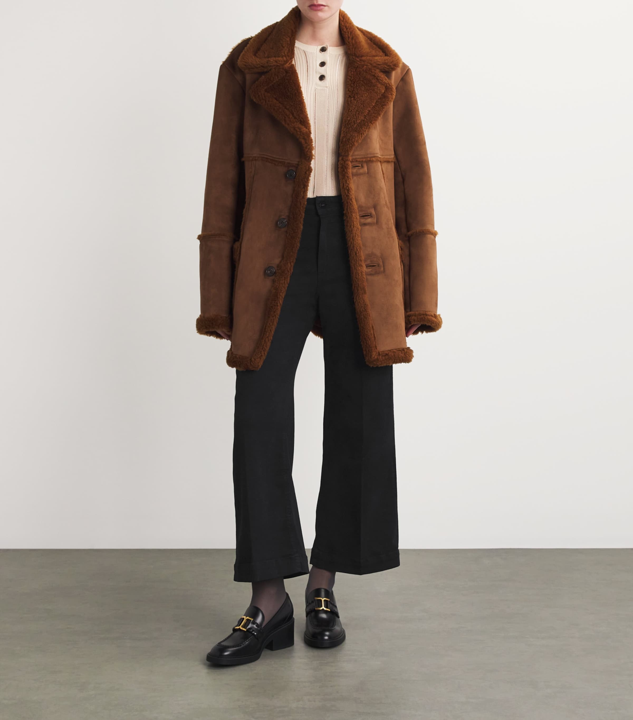 Anessa Wide-Leg Jeans BLACK SHADOW Image 2