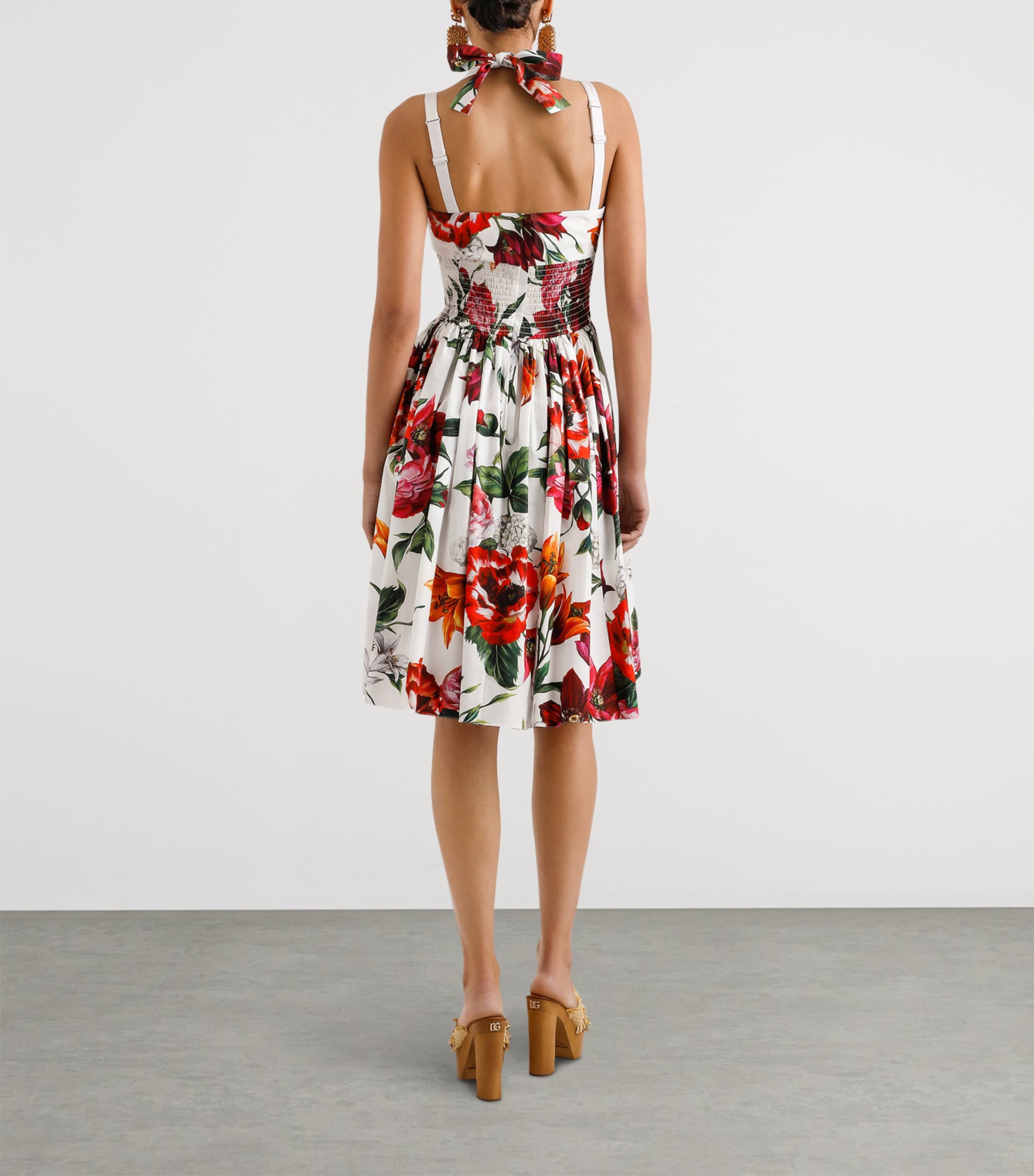 Cotton Floral Mini Dress HA5PB-ANEMONI Image 3