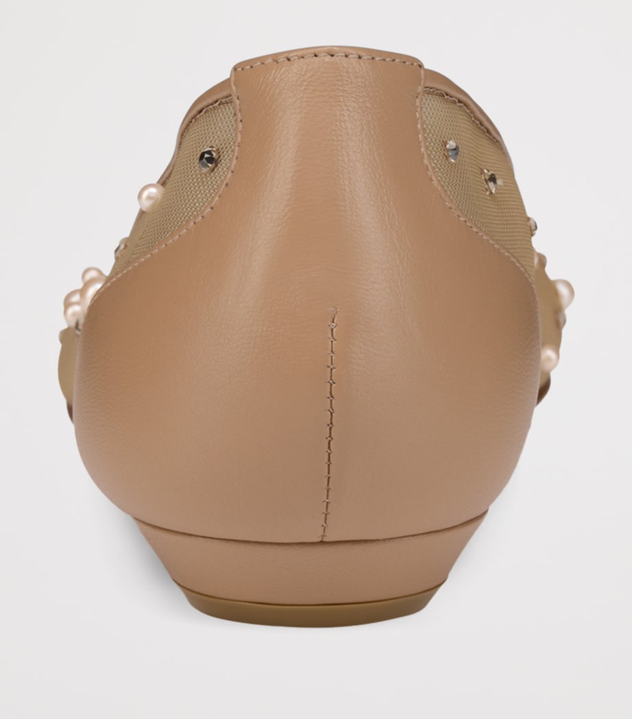 Miss Z Degrastrassina Embellished Ballet Flats N358 Image 4