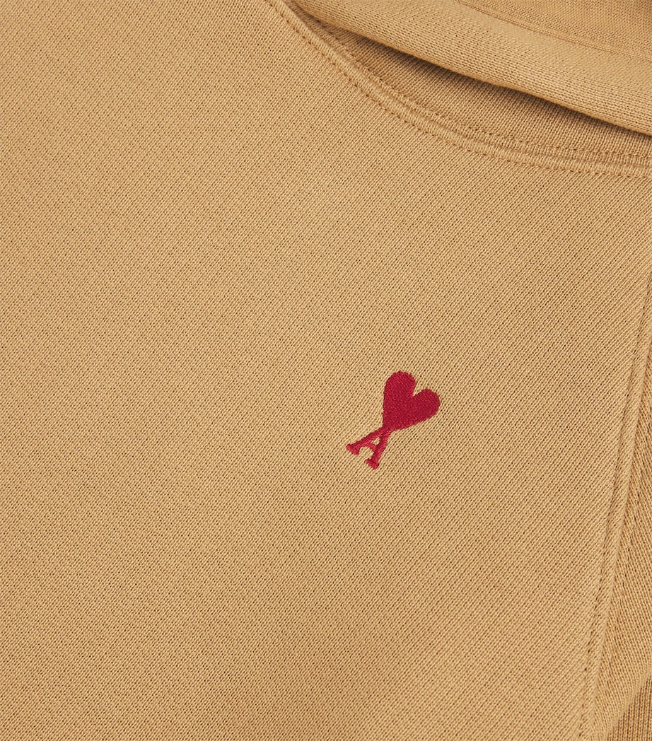Cotton Ami De Coeur Hoodie (4-12 Years) 280-CAMEL Image 3