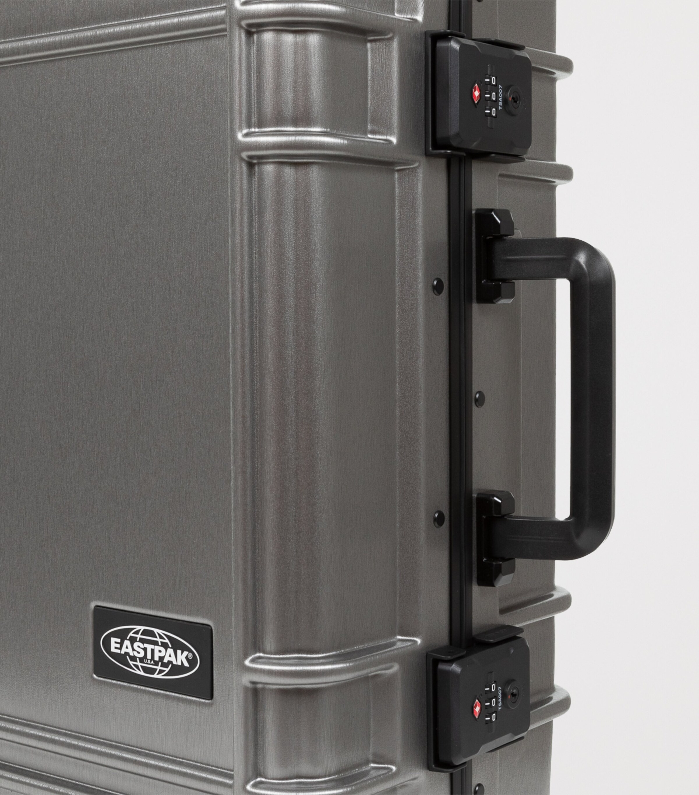 Eastpak Resist'r Cabin Suitcase (55cm) Brushed Metal Image 11