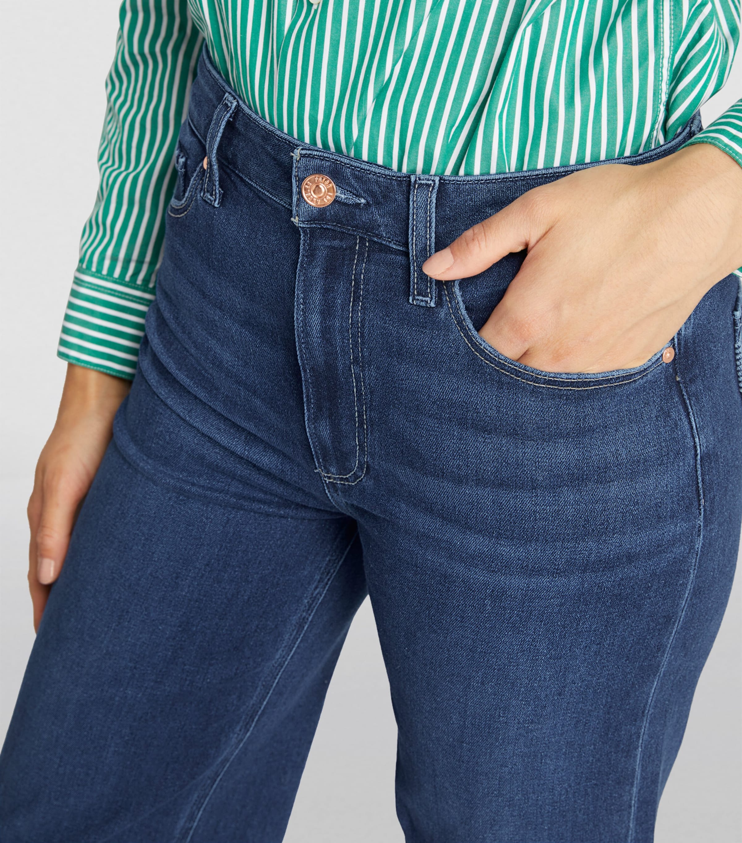 Leenah Wide-Leg Jeans BLACK SHADOW Image 6