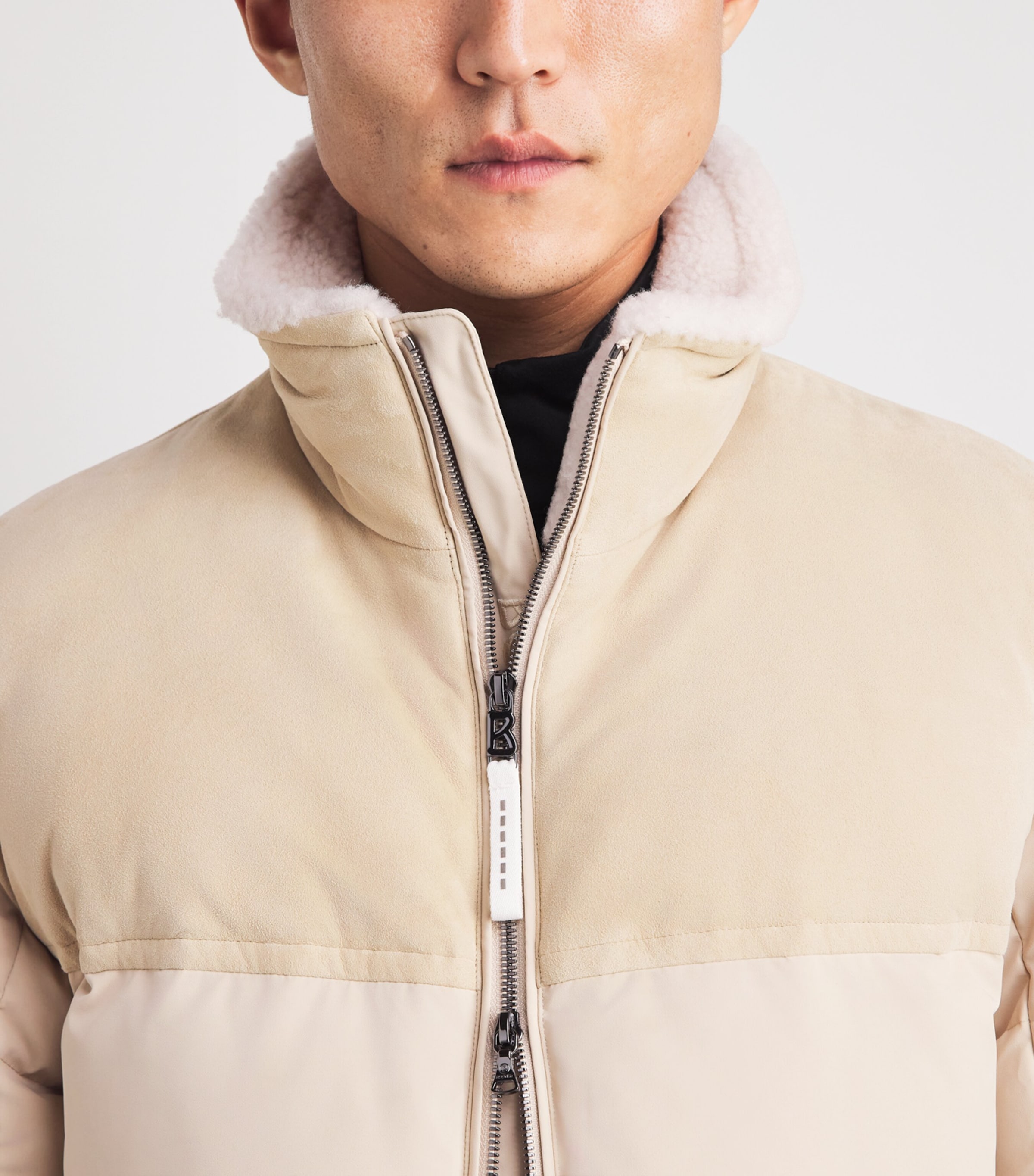 Bogner Mens Down Mace Puffer Ski Jacket Dune Image 3