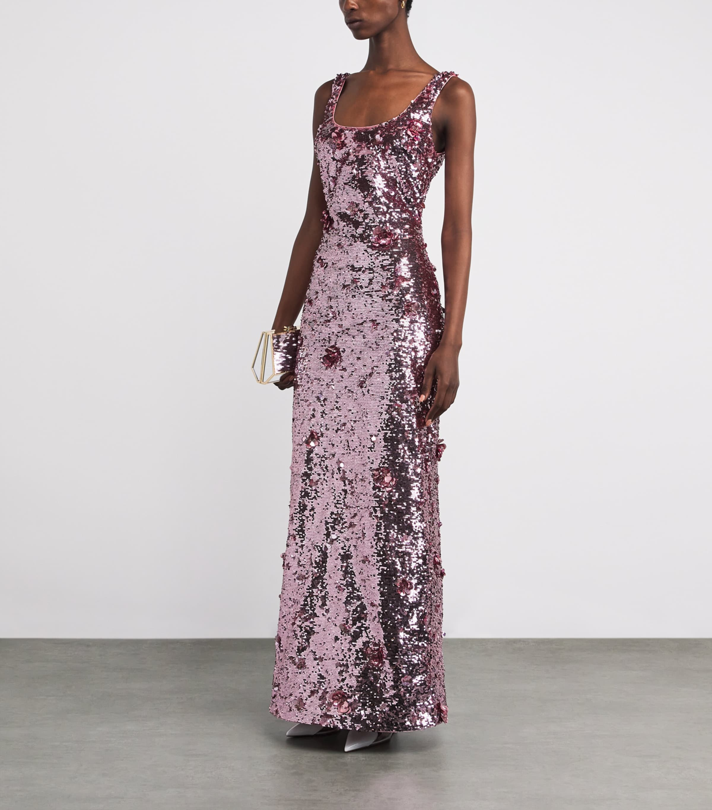 Sequin Tindra Gown DUSTY ROSE Image 2