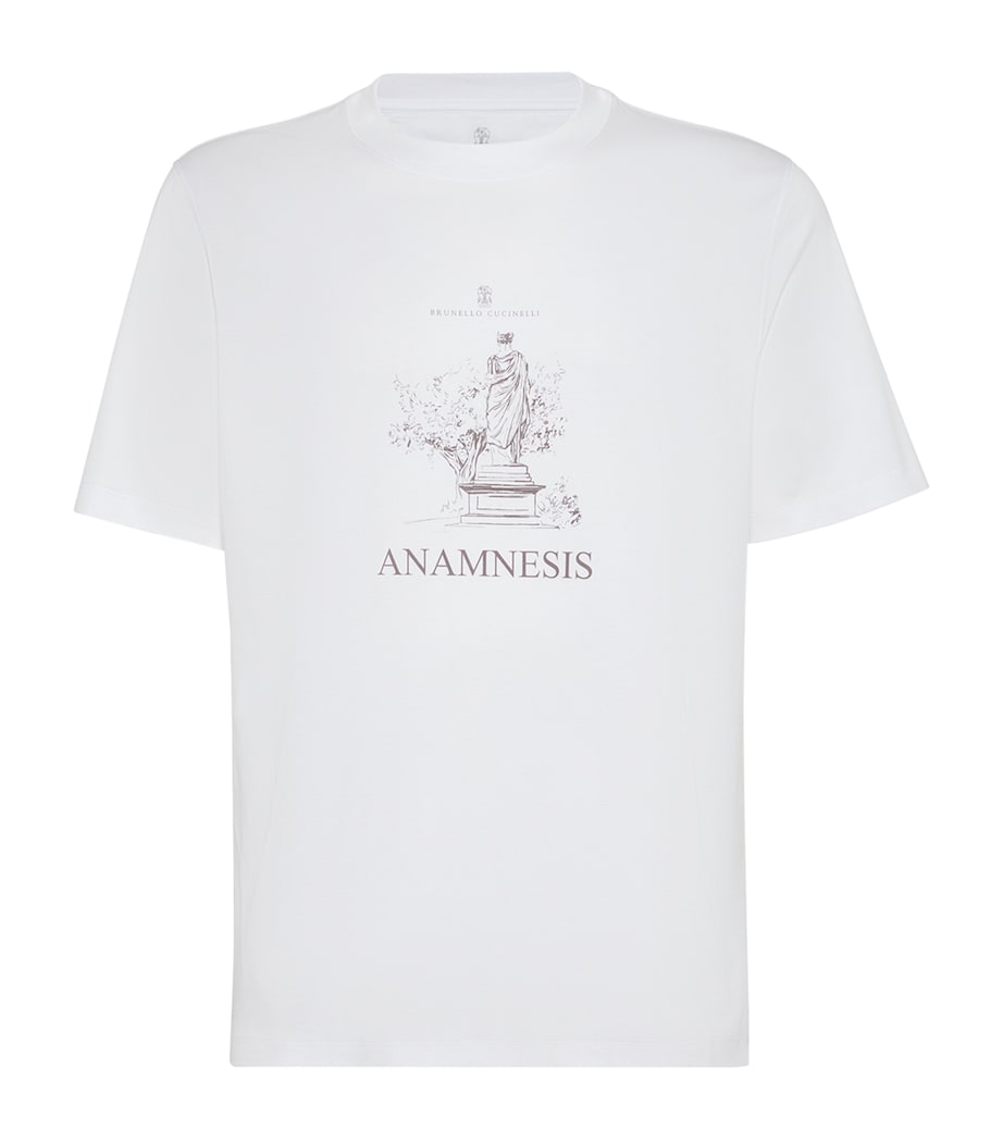 Cotton Anamnesis Print T-Shirt CC770 Image 1