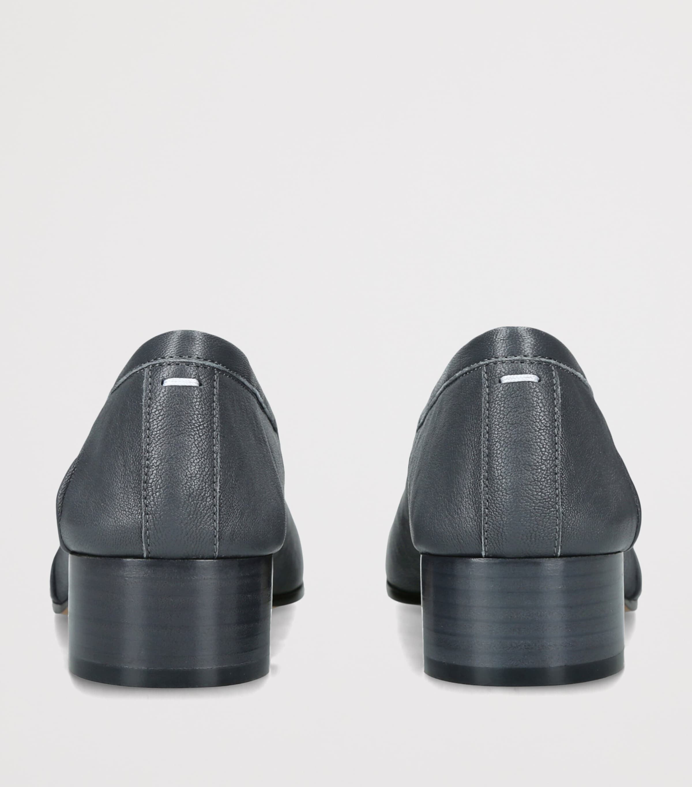 Maison Margiela Leather Tabi Ballerina Pumps 30 Grey Mid Image 2