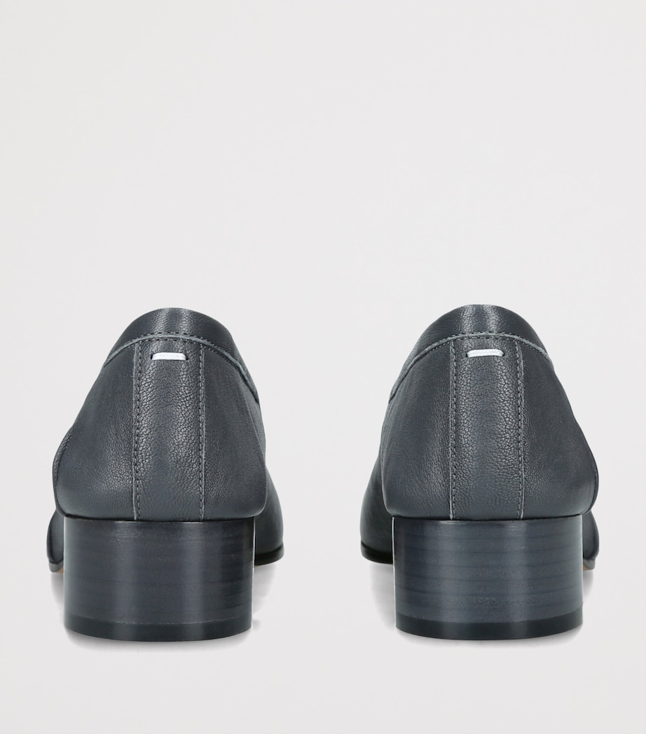 Maison Margiela Leather Tabi Ballerina Pumps 30 Grey Mid Image 2