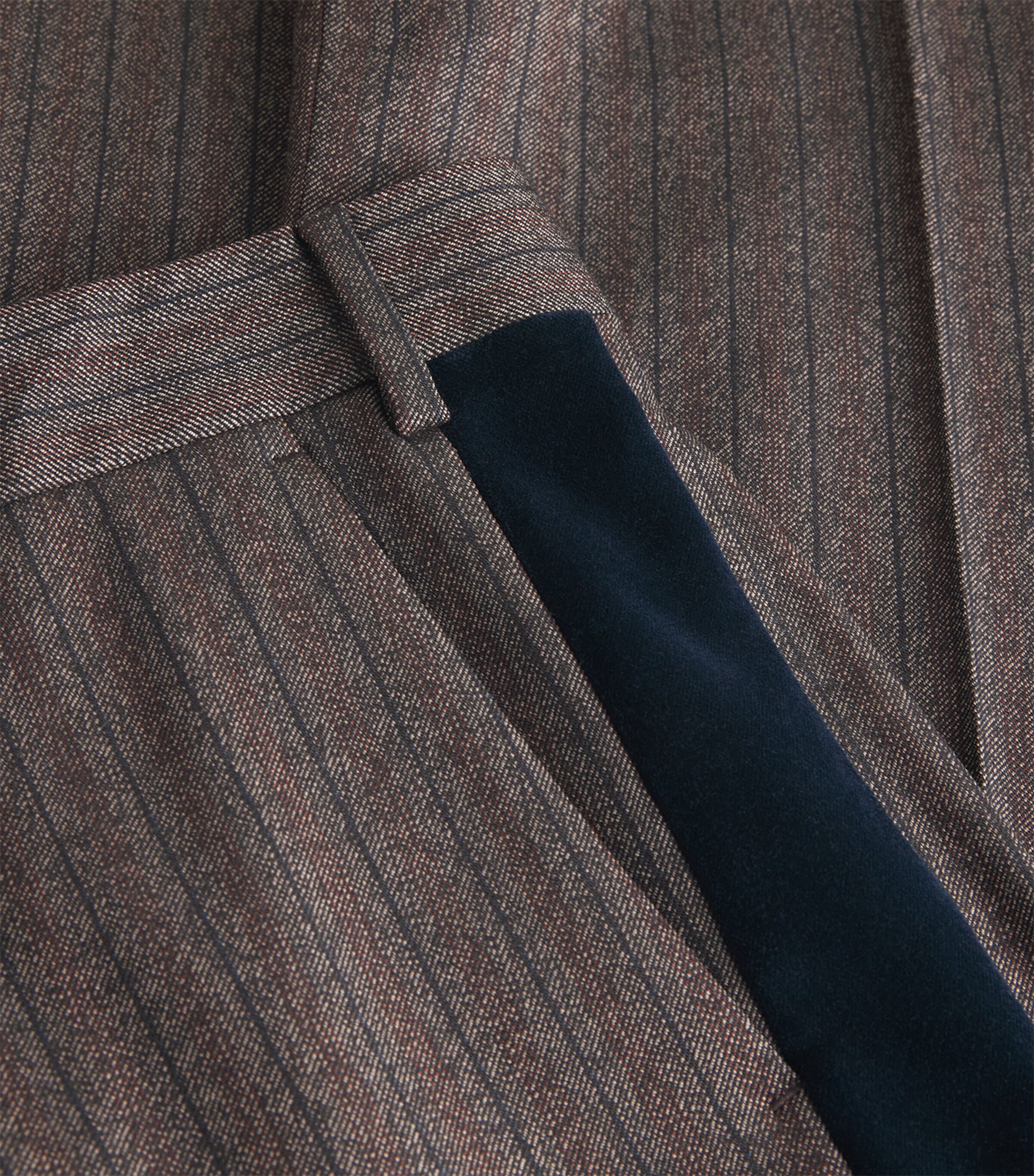 Wool-Blend Alto Trousers GREY STRIPE Image 5