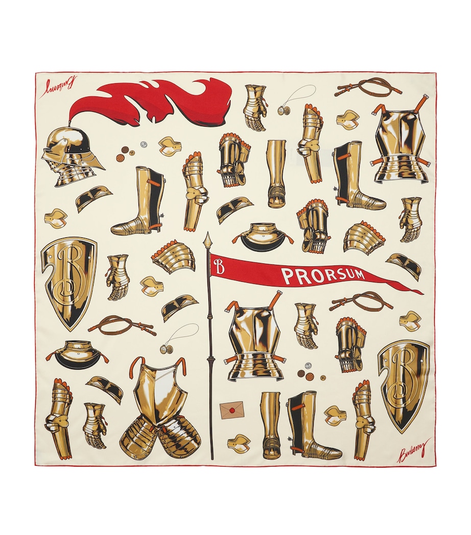 Silk Knight Armour Scarf COTTON Image 1