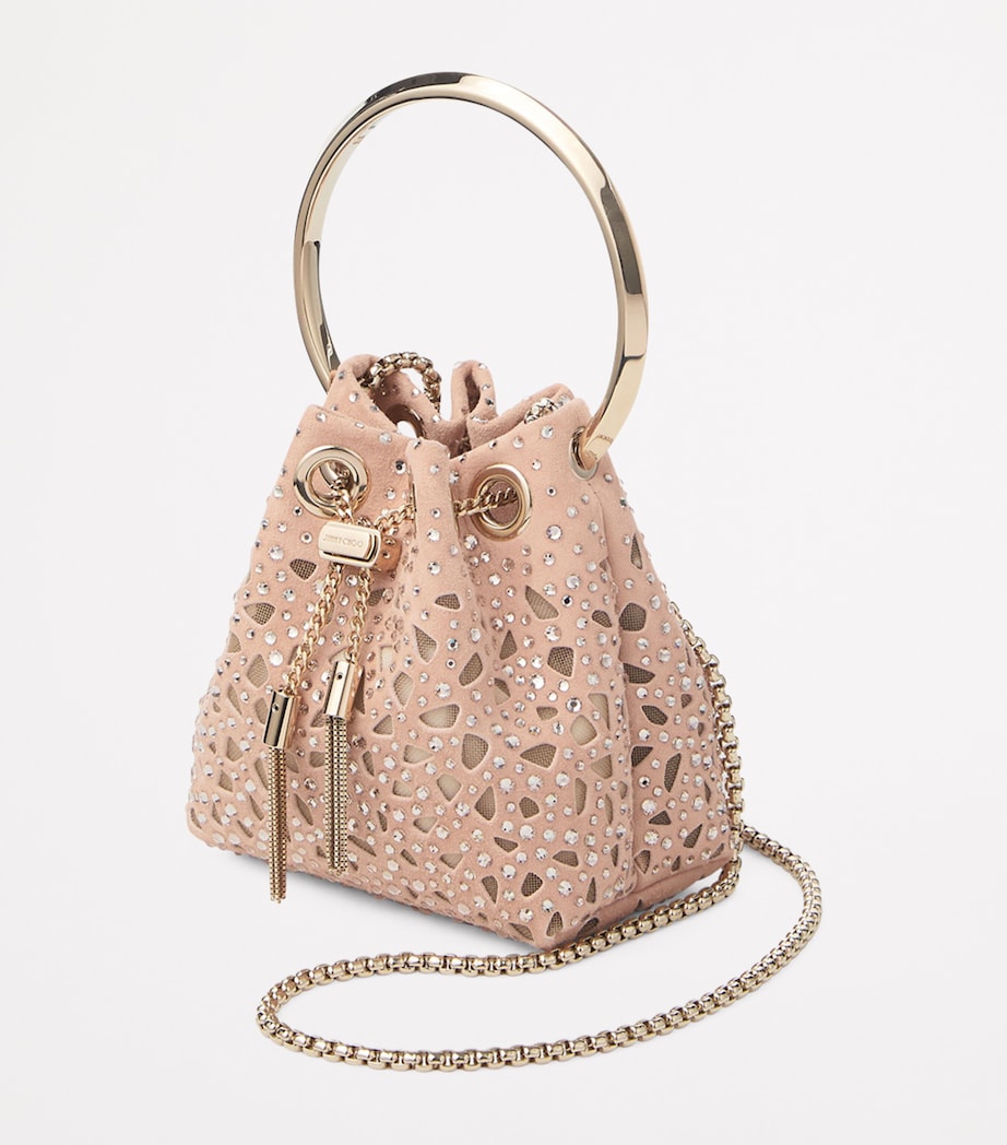 Micro Bon Bon Leather Top-Handle Bag MACARON/LIGHT GOLD Image 2