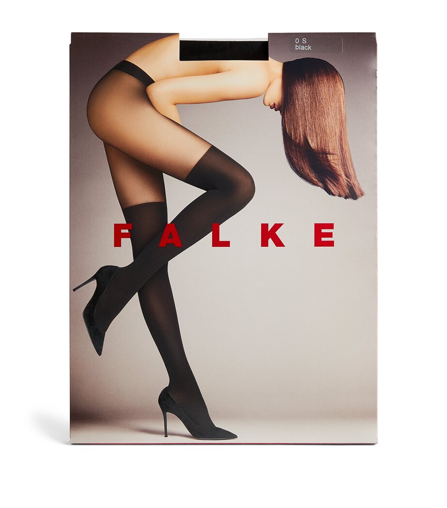 Falke Womens Overknee Tights Black Image 1