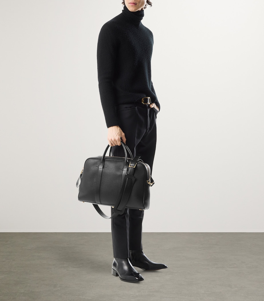 Leather Buckley Briefcase 1N001 Image 6