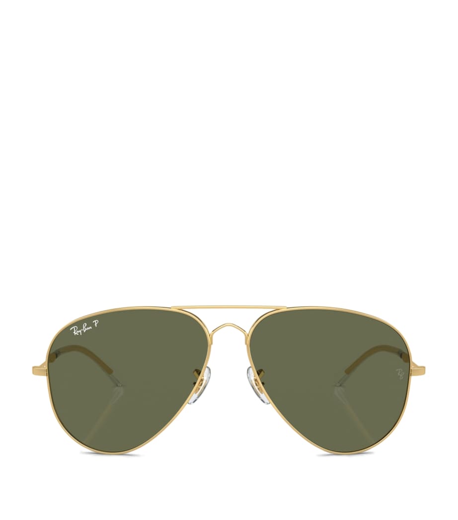 Ray-Ban Metal Old Aviator Pilot Sunglasses Image 1