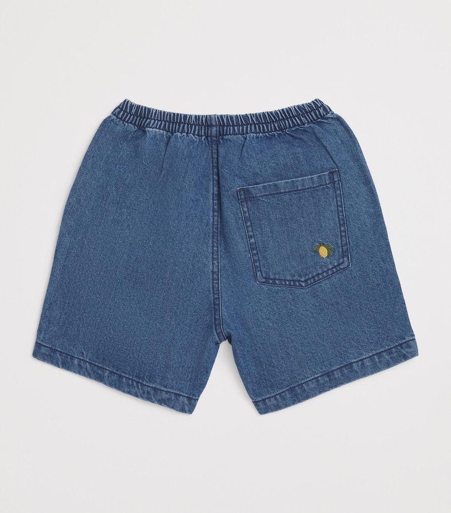Denim Magot Shorts (5-10 Years) DENIM BLUE Image 2