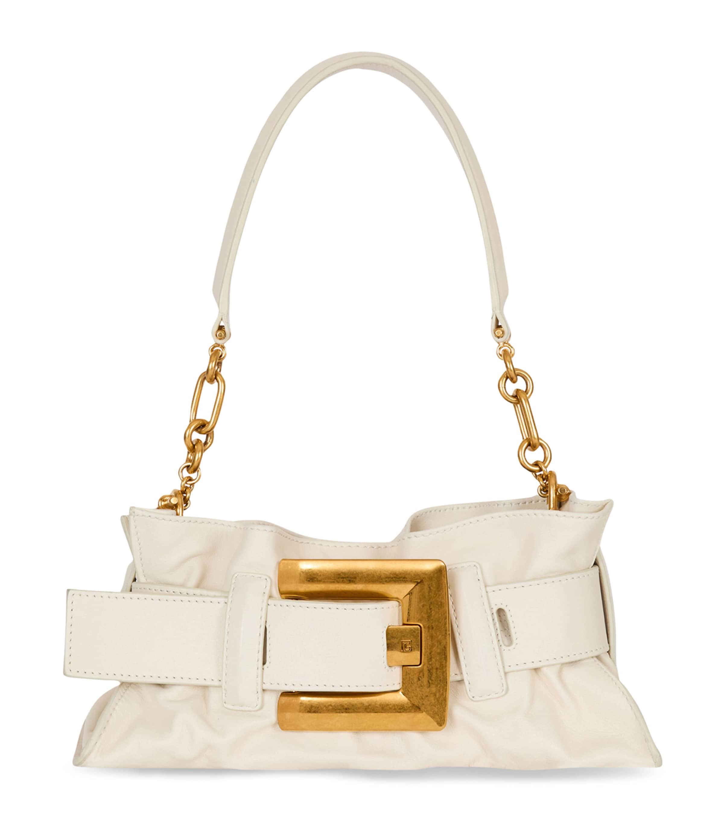 Balmain Mini Anthem Shoulder Bag In Leather