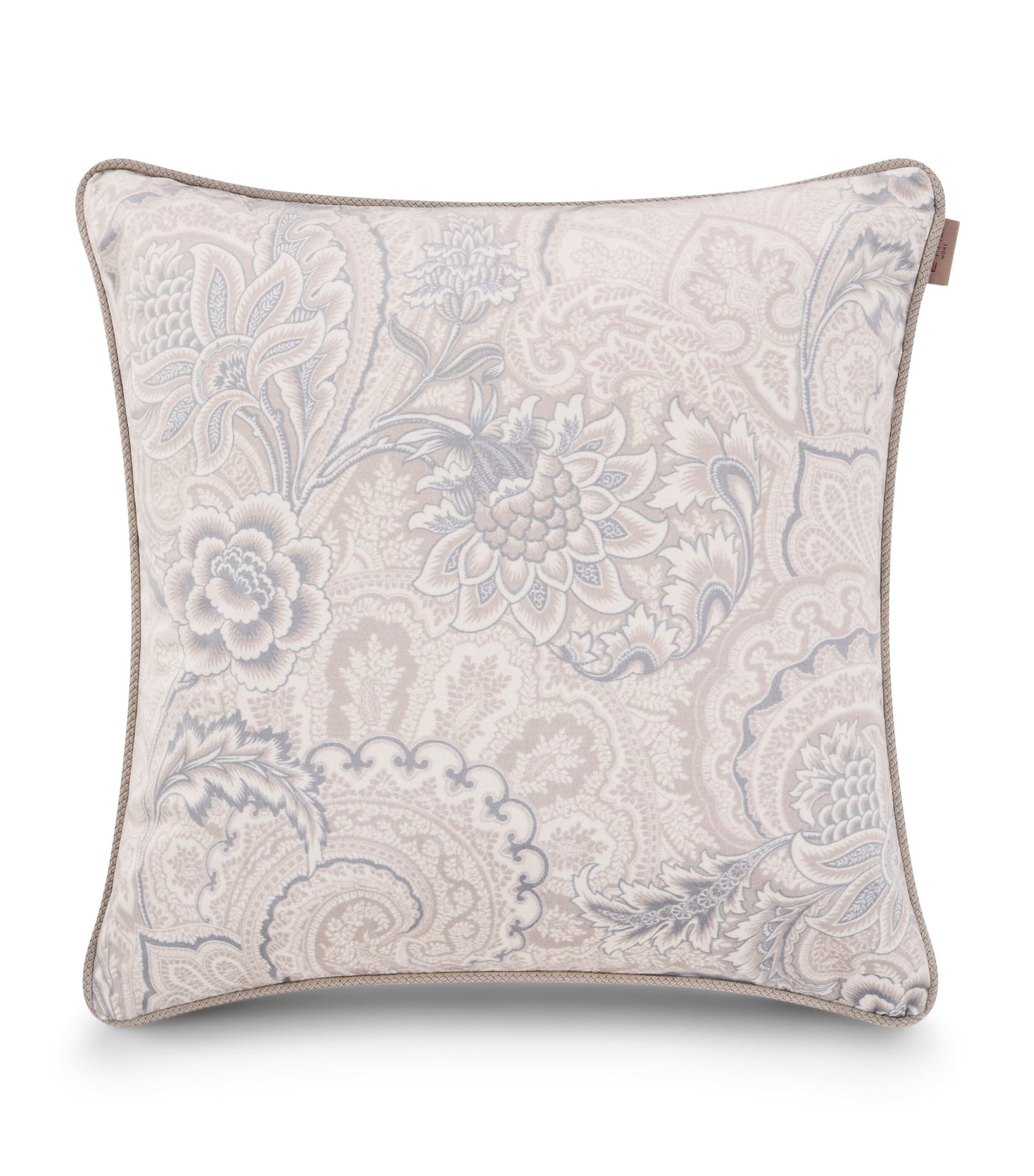 Etro Embroidered Bloom Cushion In Neutral