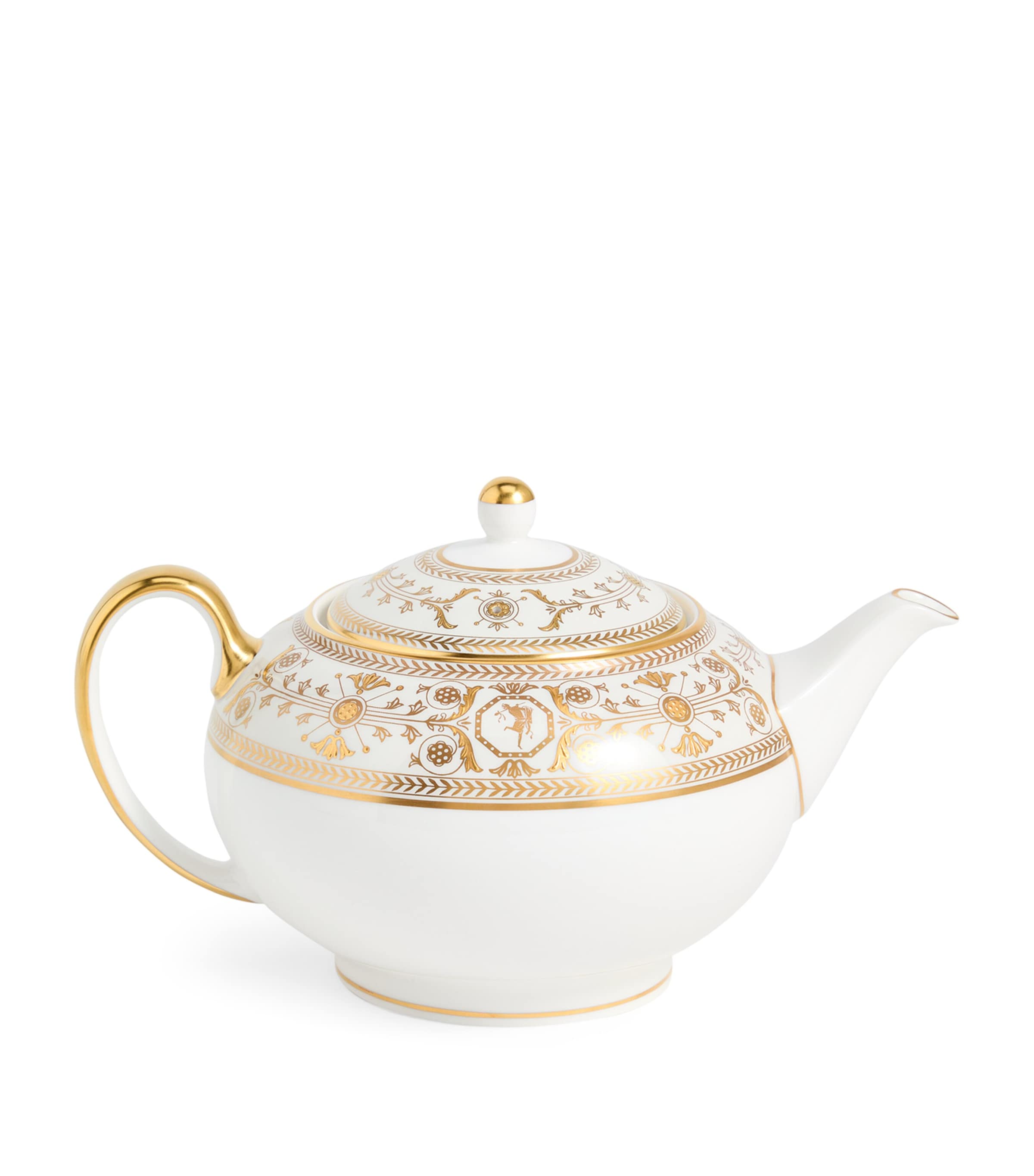 Bone China Bacchus Teapot (800ml) PINK Image 3