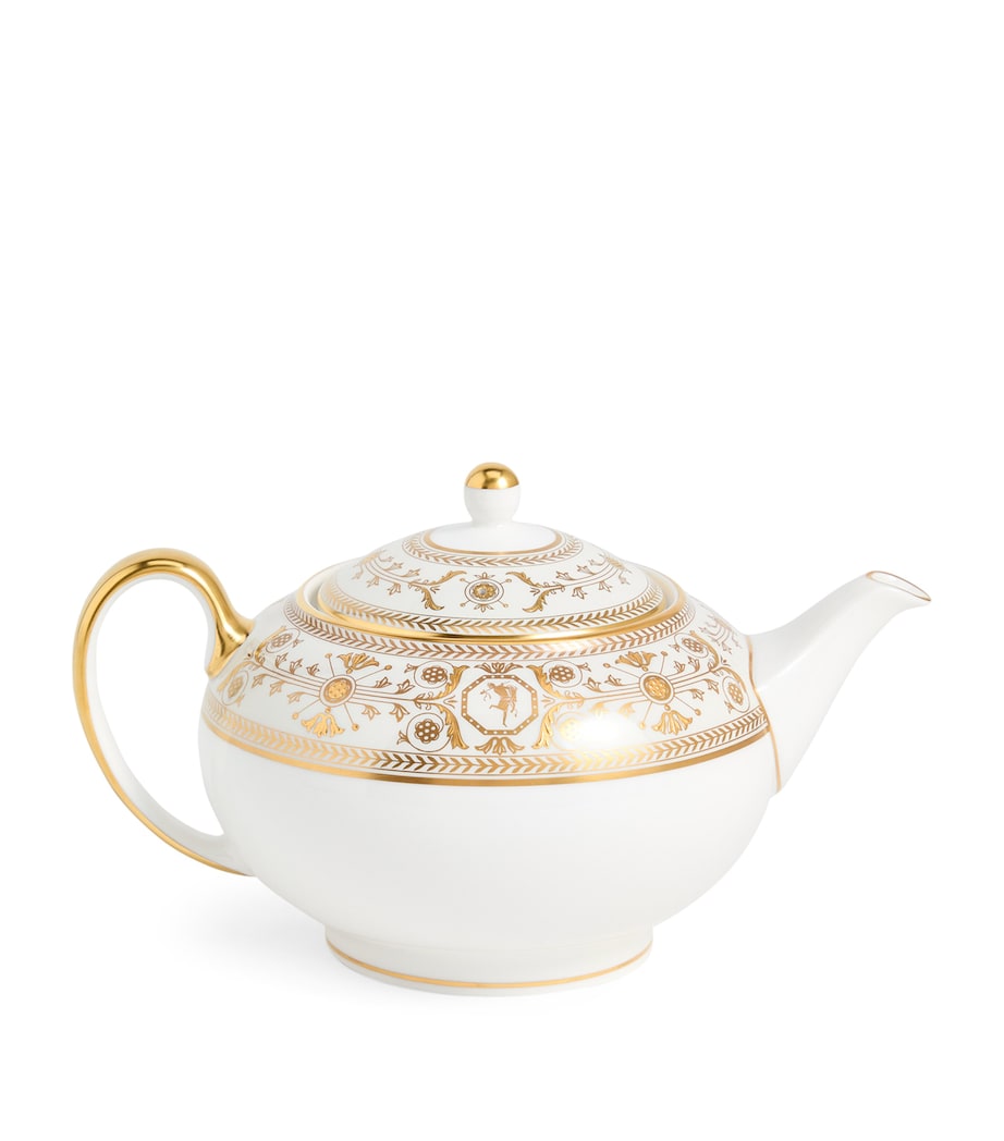 Bone China Bacchus Teapot (800ml) PINK Image 3