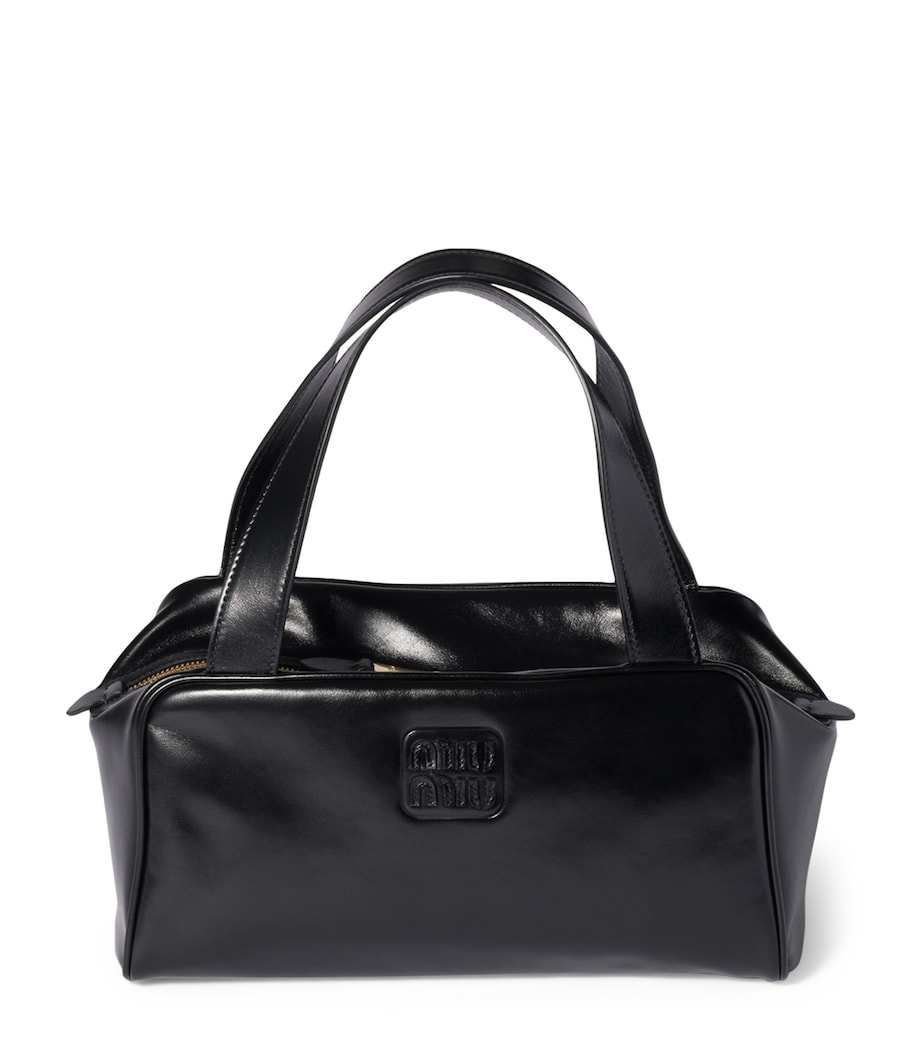 Leather Top-Handle Bag F0002 Image 1