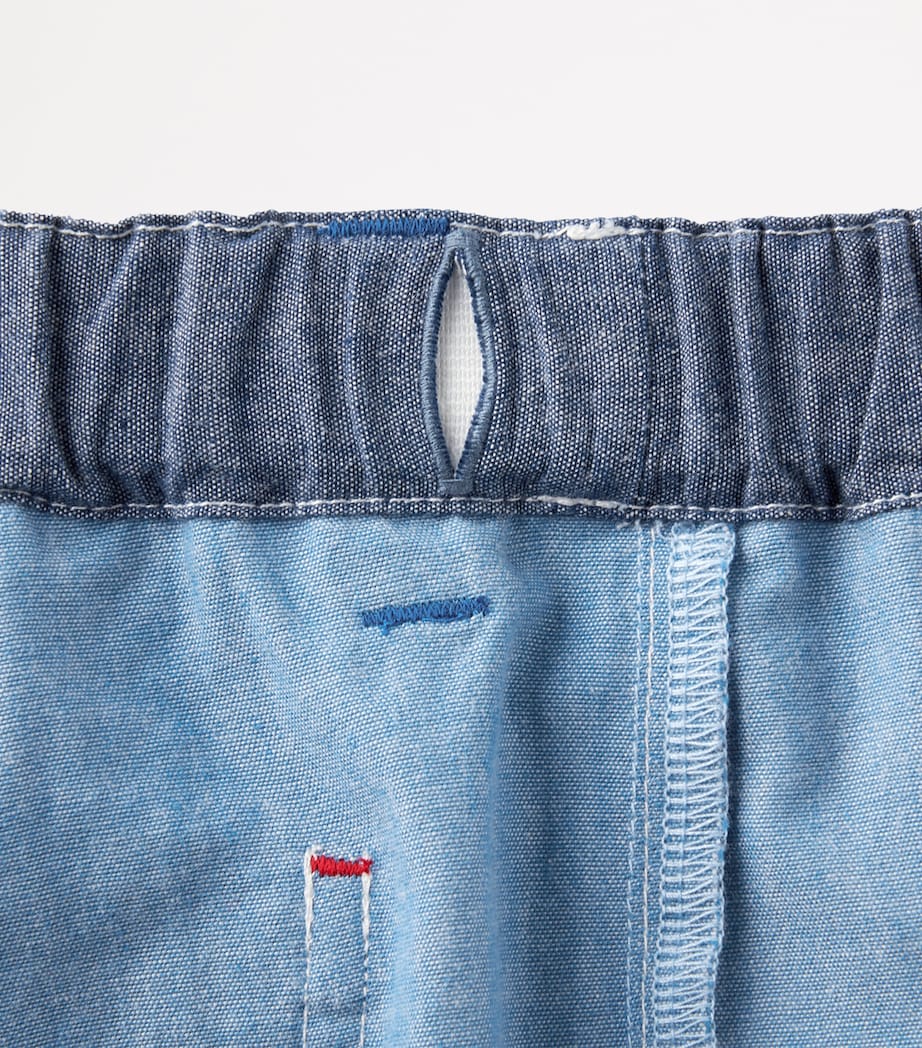 Cotton Pucci Train Trousers (2-5 Years) 15 Image 2