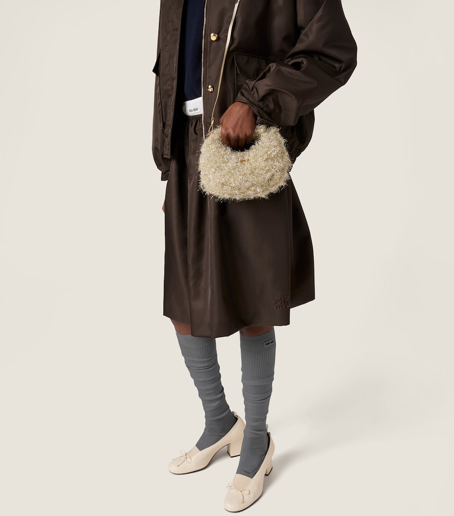 Mini Lurex Wander Top-Handle Bag F0846 Image 5