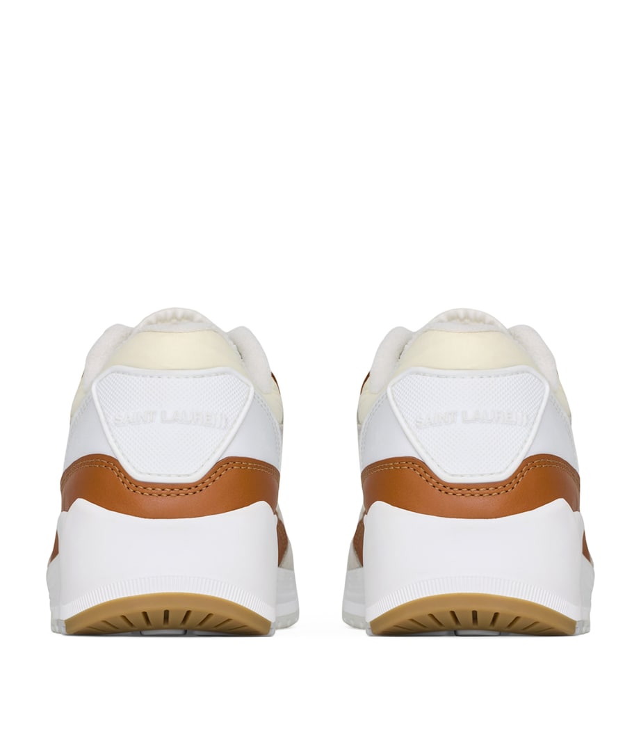 Suede-Trim Bump Sneakers 9098 Image 2