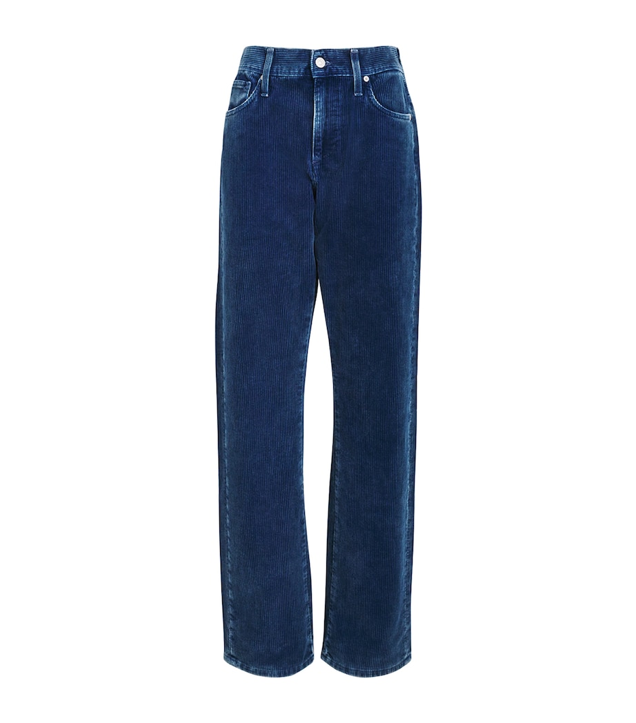 Corduroy Tess High-Rise Straight Jeans OXNARD Image 1