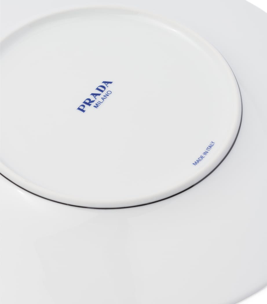 Prada Triangles Charger Plate (28cm) Image 3