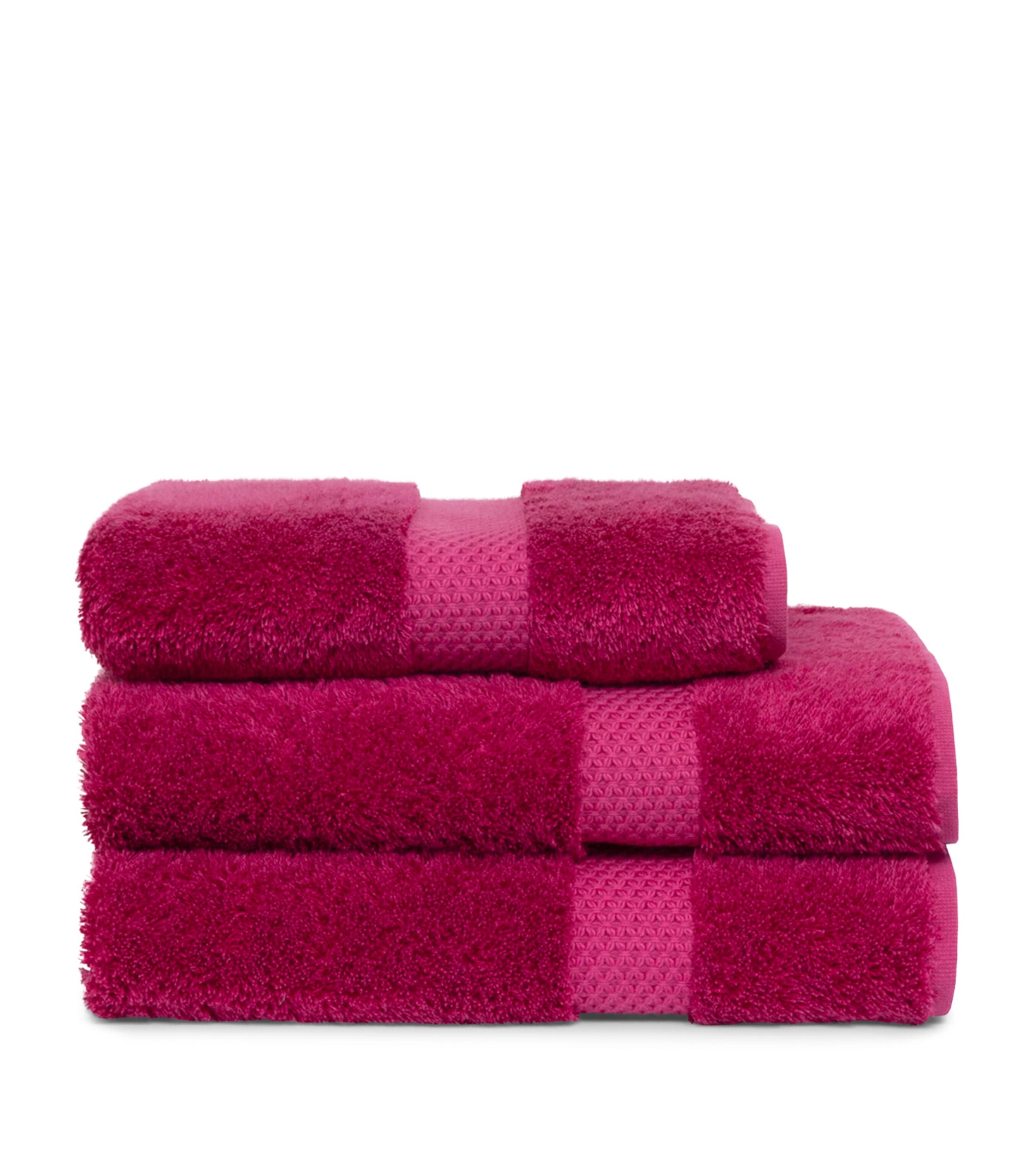 Yves Delorme Étoile Hand Towel (55cm x 100cm) Fushia Image 1