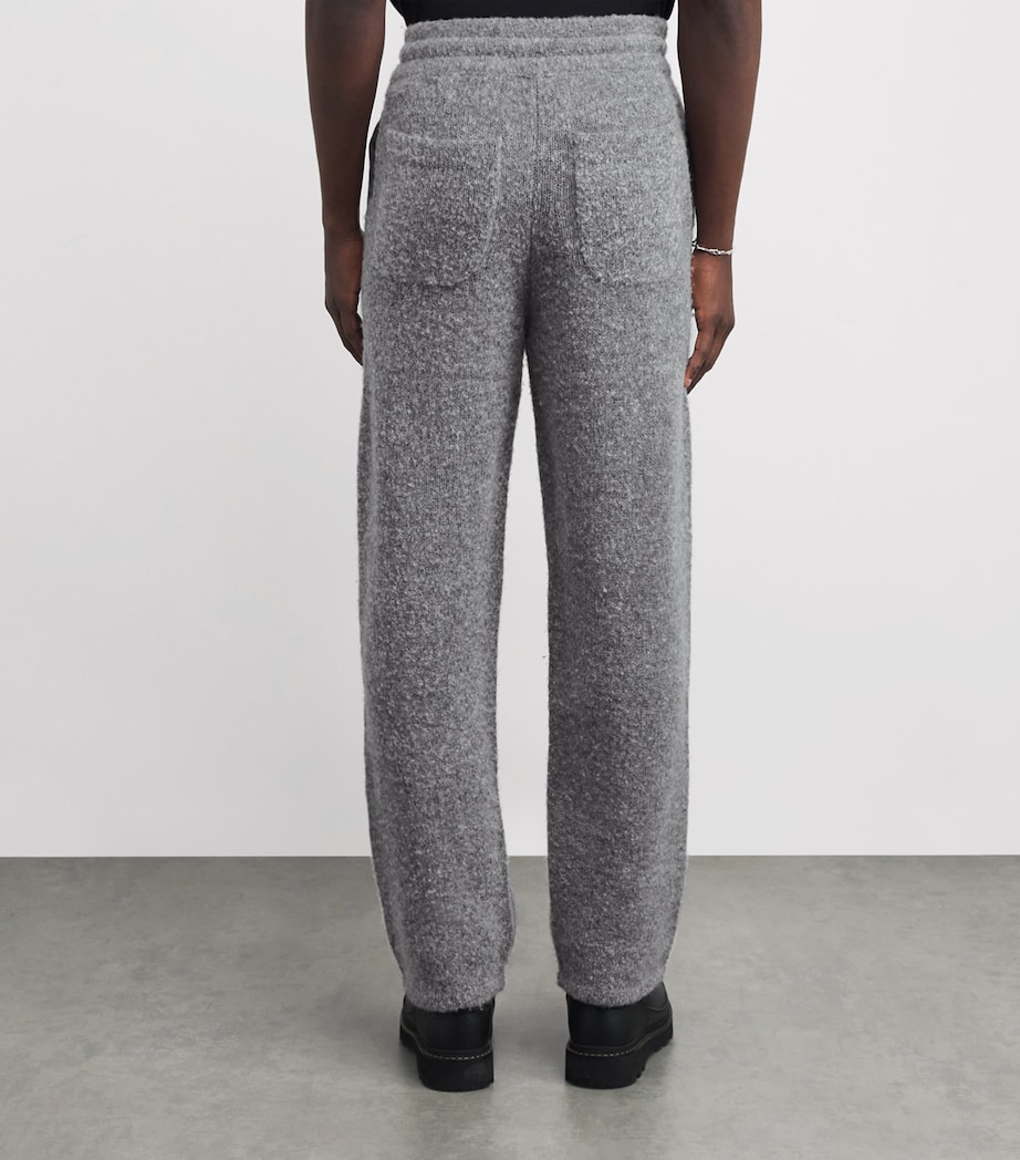 Wool-Blend Logo Sweatpants GREY MARL 210 Image 4