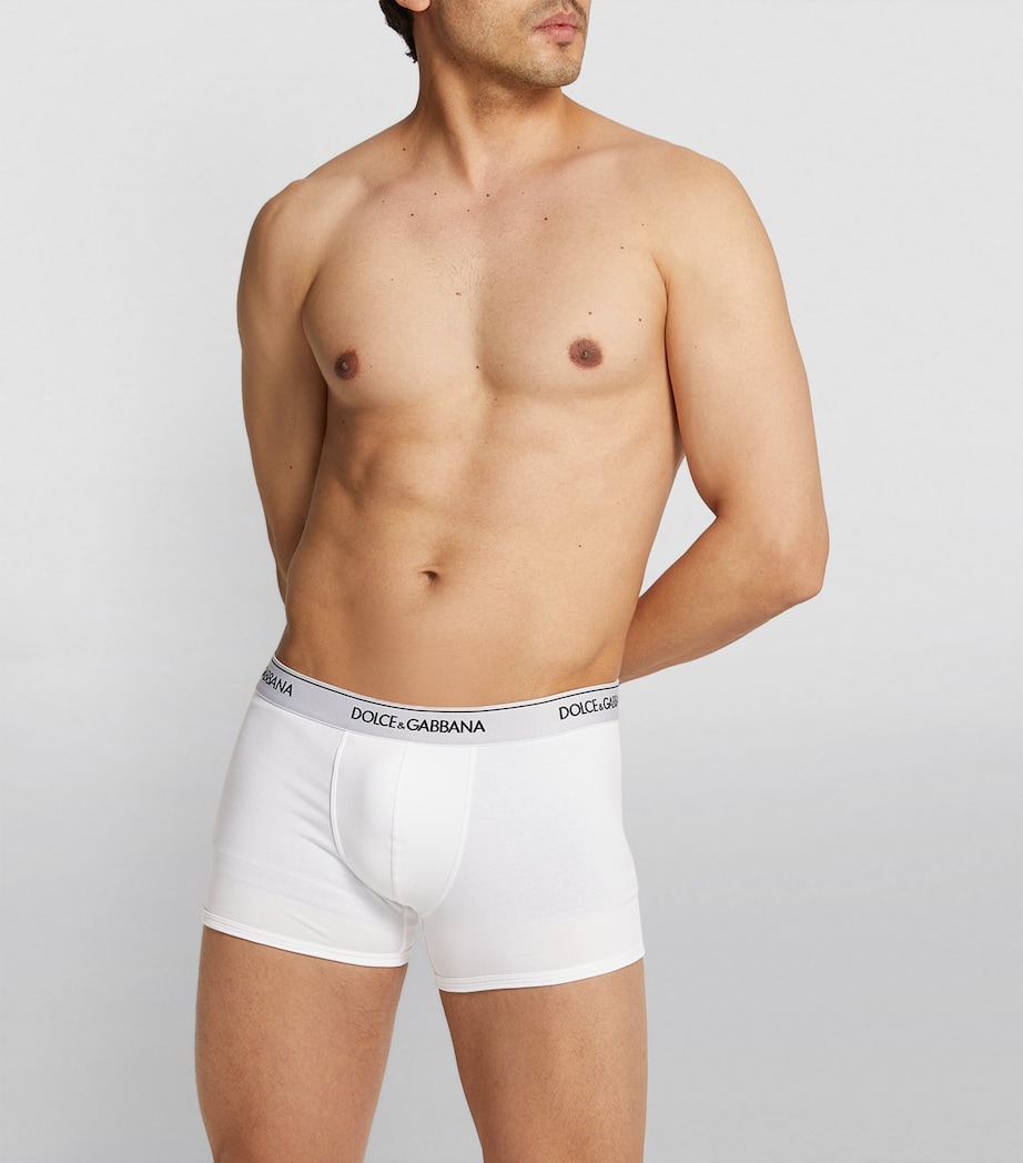 Logo Trunks (Pack of 2) W0800WHITE Image 4