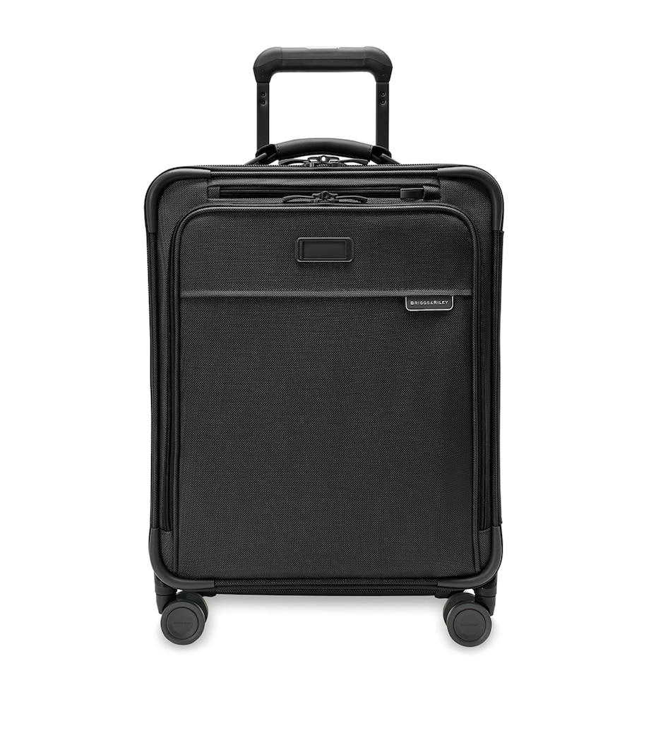 Baseline Essential Carry-On Expandable Spinner Suitcase (53cm) BLACK Image 1