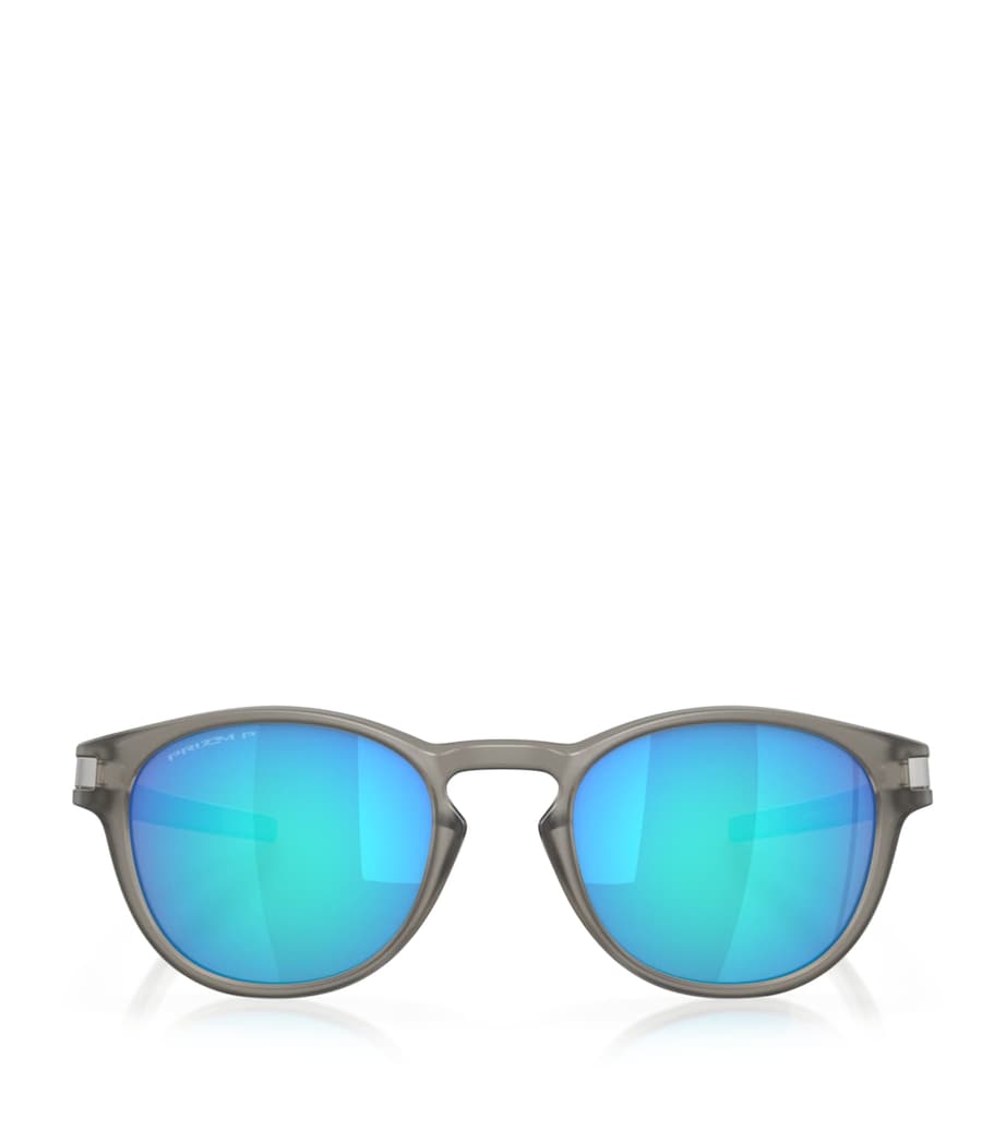 Oakley Latch Round Sunglasses Grey Image 1