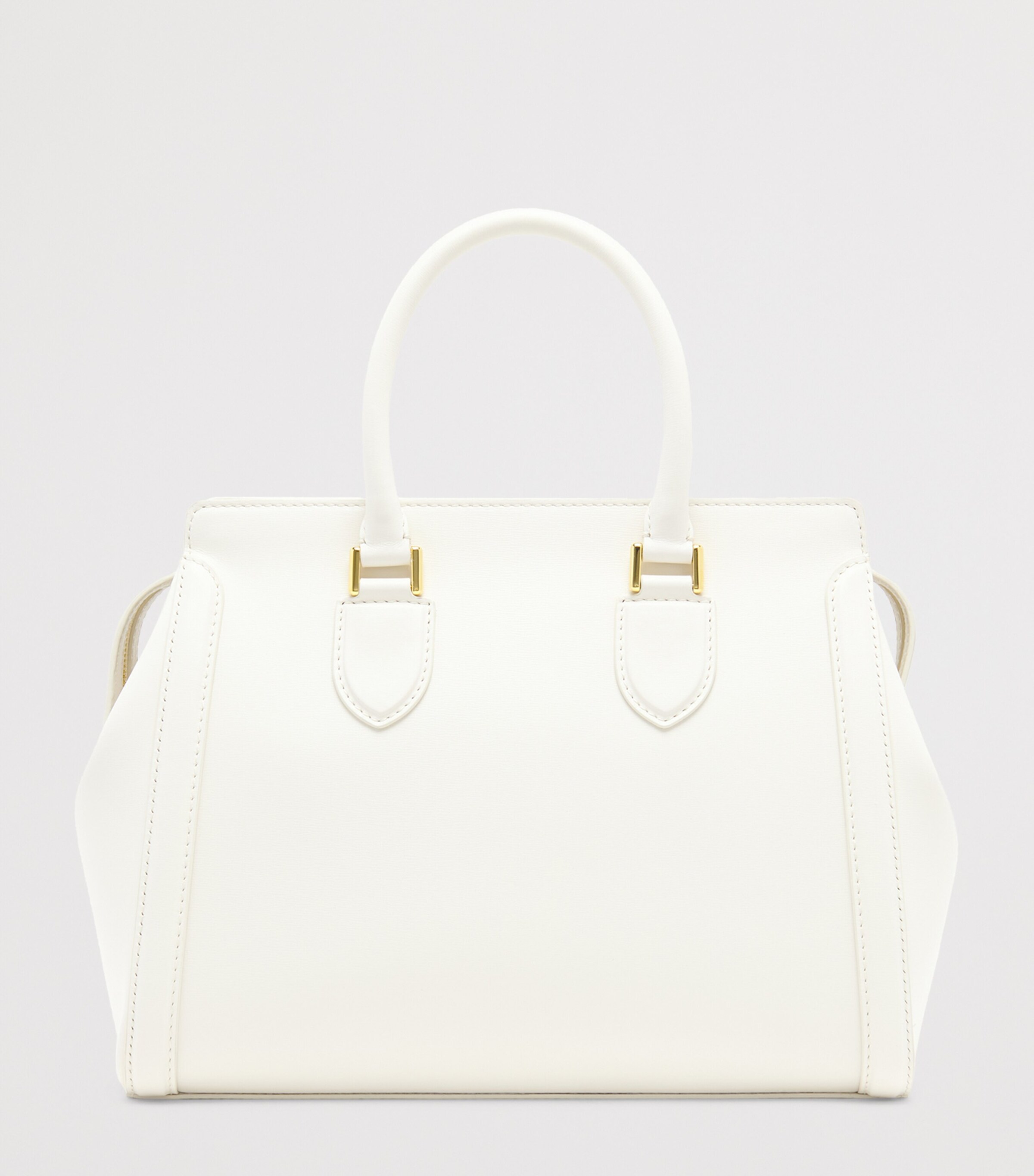 McQueen Large Leather Birdee Top-Handle Bag Image 2