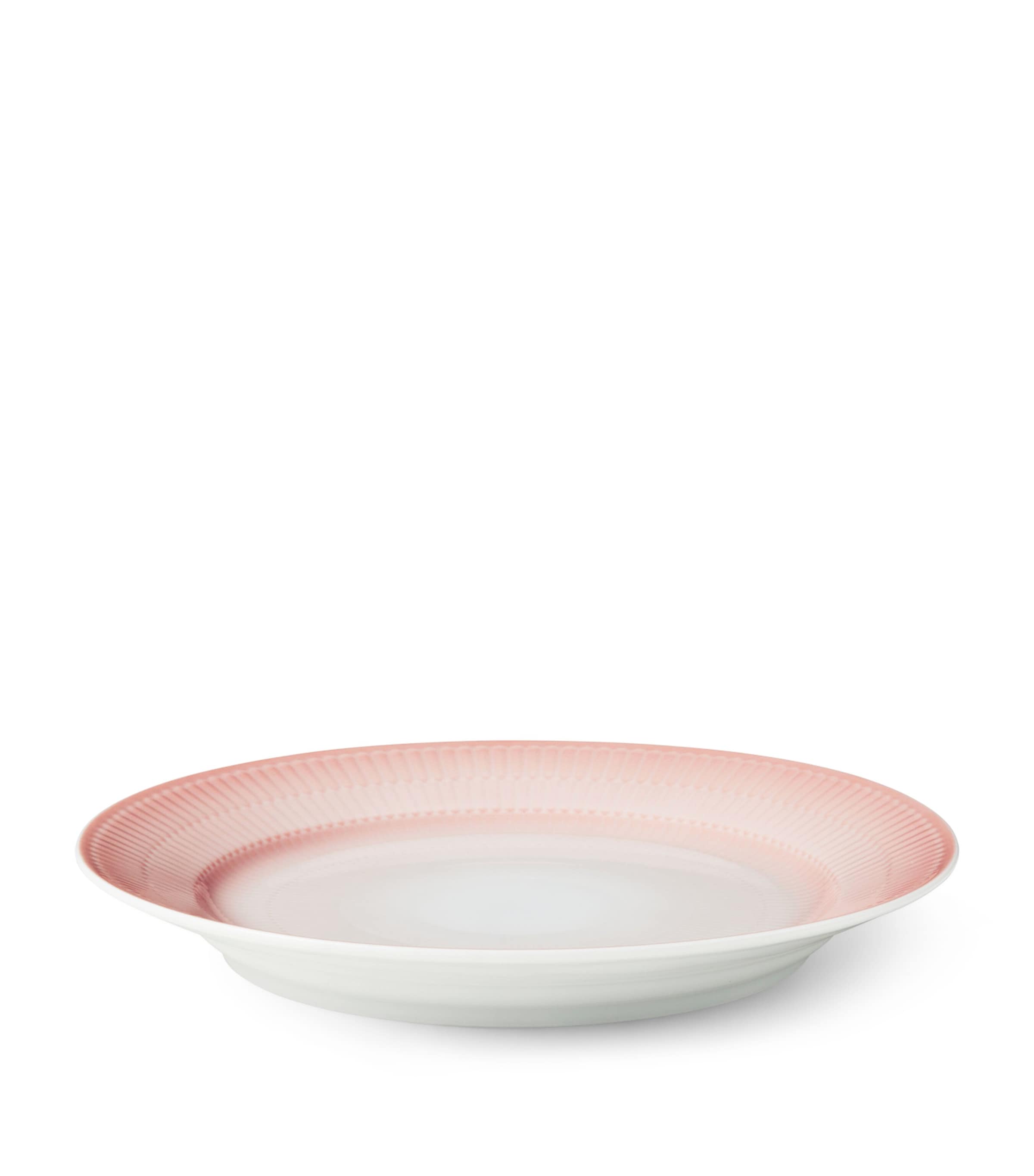 Royal Copenhagen Porcelain Iris Plate (27cm) Coral Image 3