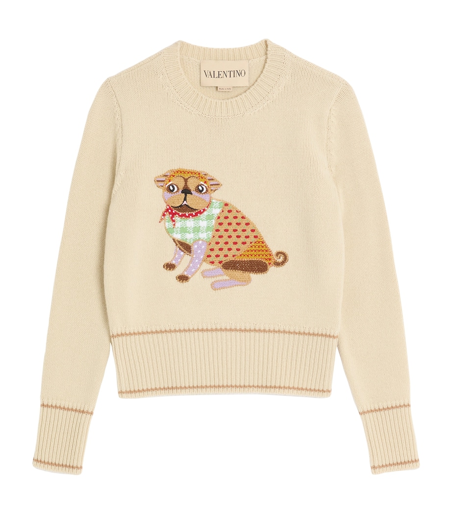 Virgin Wool Embroidered Sweater R0R Image 1