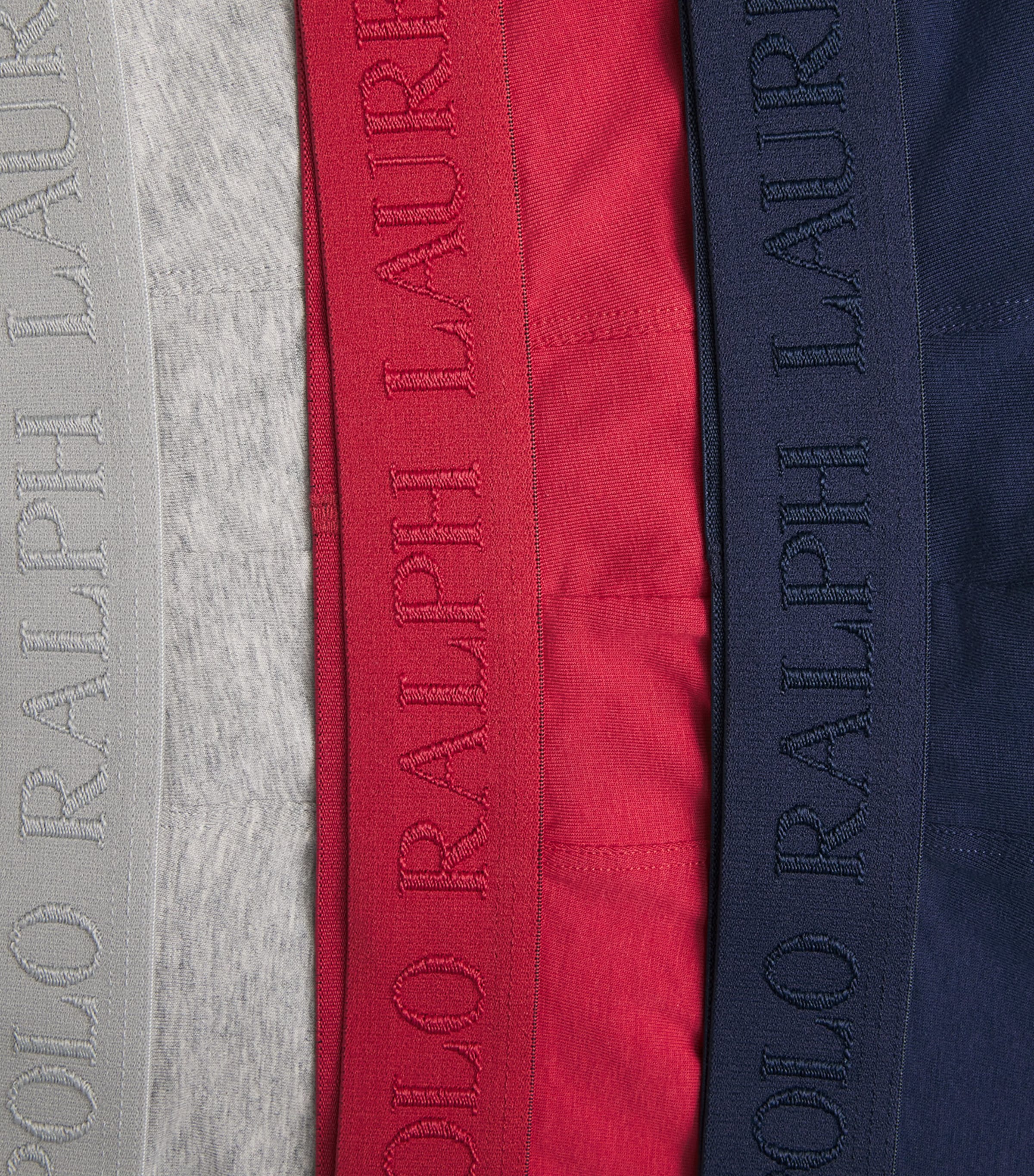 Polo Ralph Lauren Mens Stretch-Cotton Boxer Briefs (Pack of 3) Npnv/chlpep/andvrhth Image 5