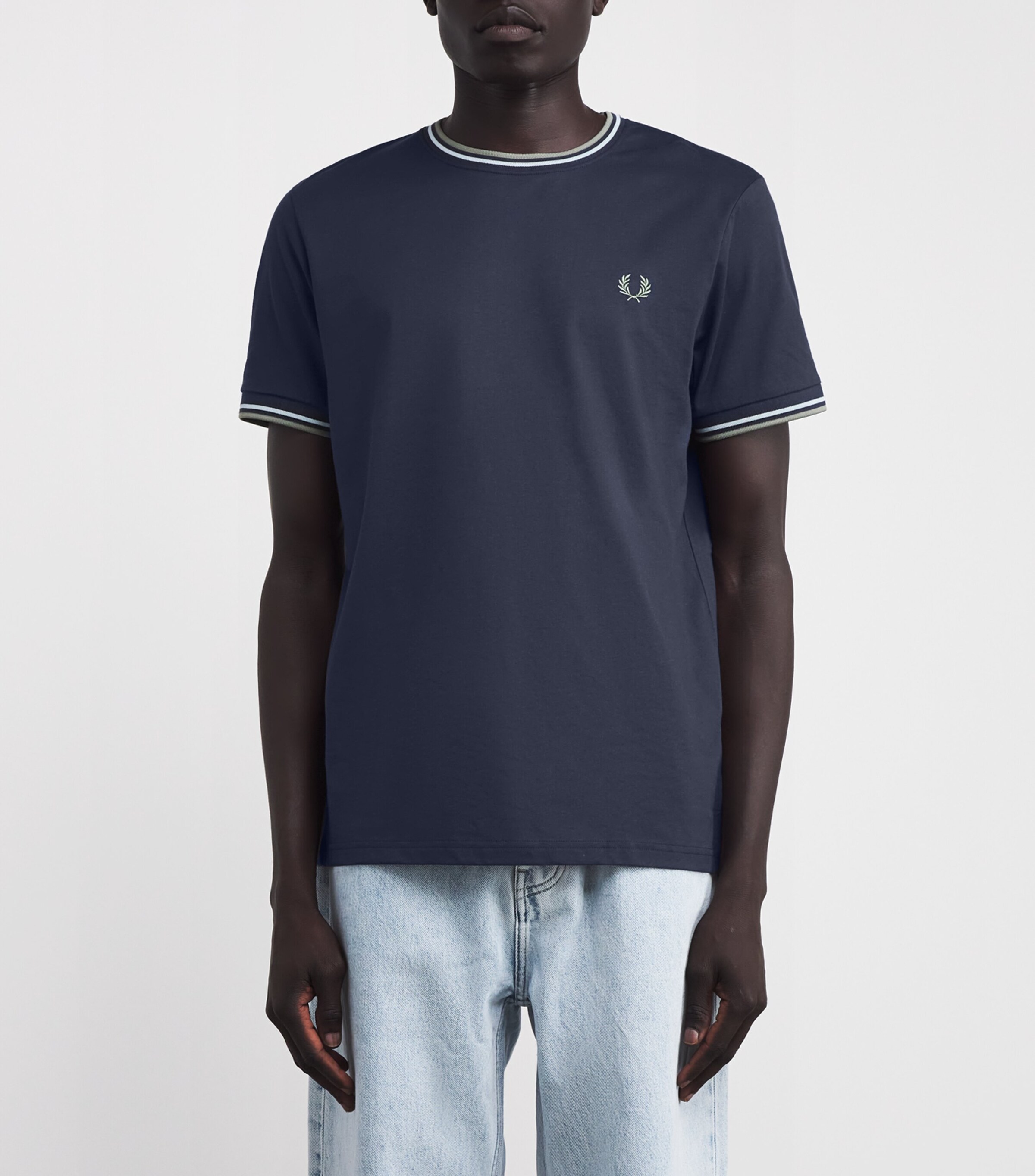 Fred Perry Cotton Twin Tipped T-Shirt | Men Clothing | T-Shirts | Logo T-shirts | Designers | Fred Perry Fred Perry Cotton Twin Tipped T-Shirt | Men Clothing | T-Shirts | Logo T-shirts | Designers | Fred Perry
