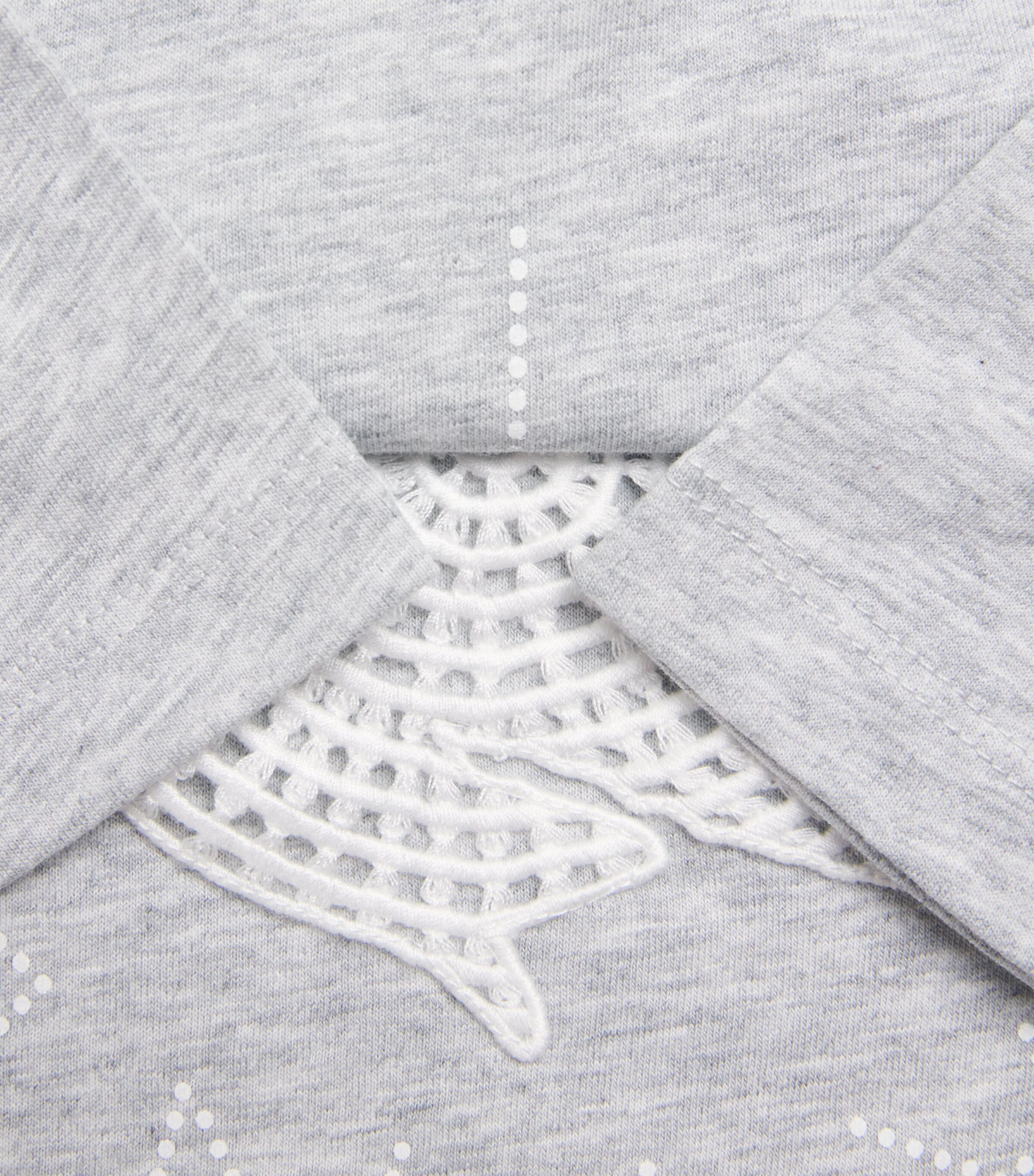 Stella McCartney Kids Cotton Dove T-Shirt (3-14 Years) Grigio Medio Mel. Image 3