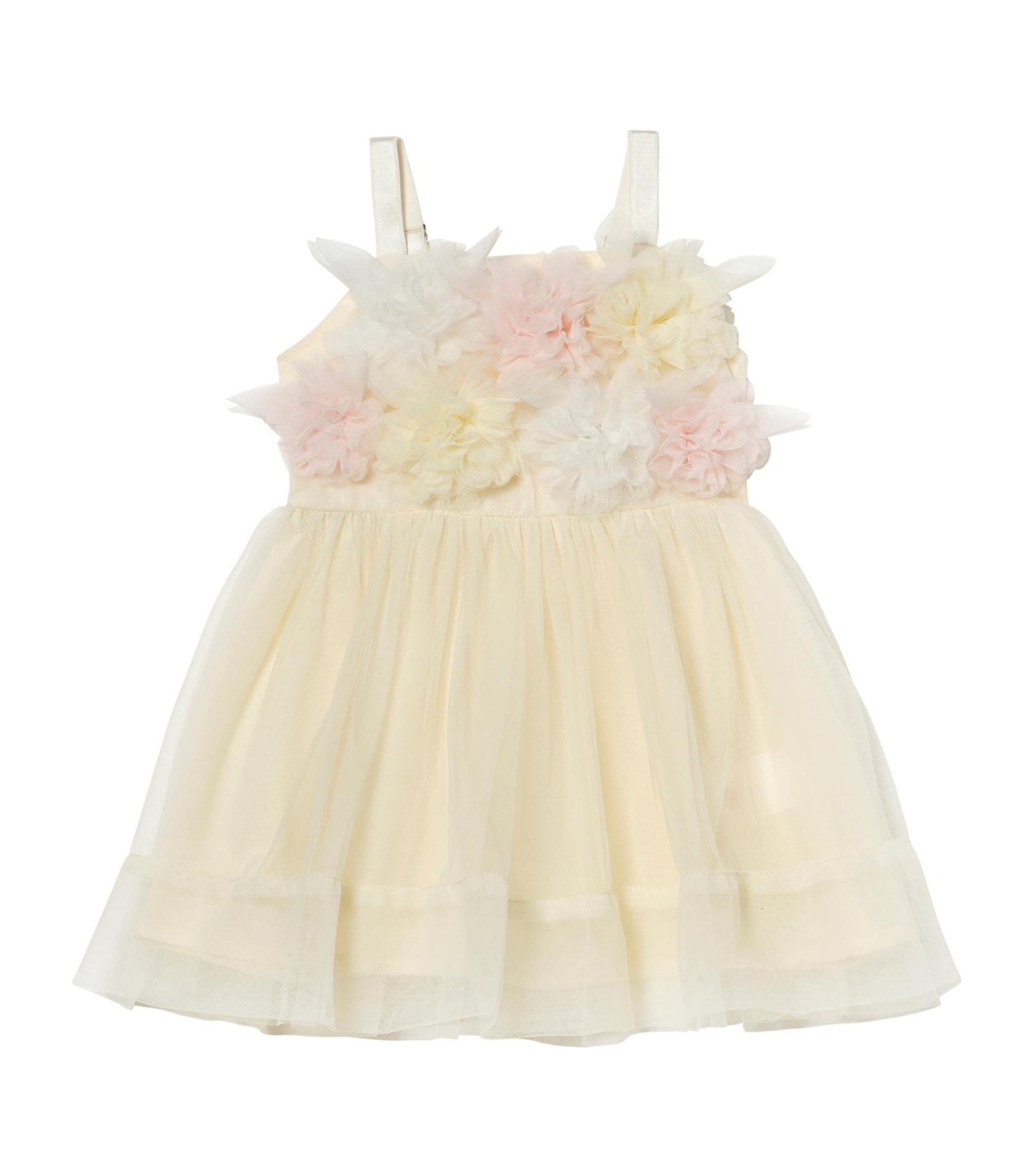 Tutu Du Monde Tulle Tide Blossom Dress (3-24 Months) Daffodil Image 1