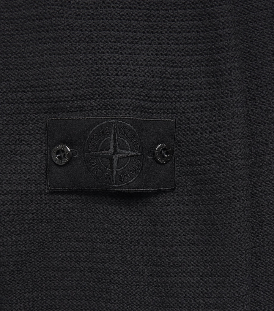 Stone Island Mens Cotton-Cashmere Ghost Sweater Image 6