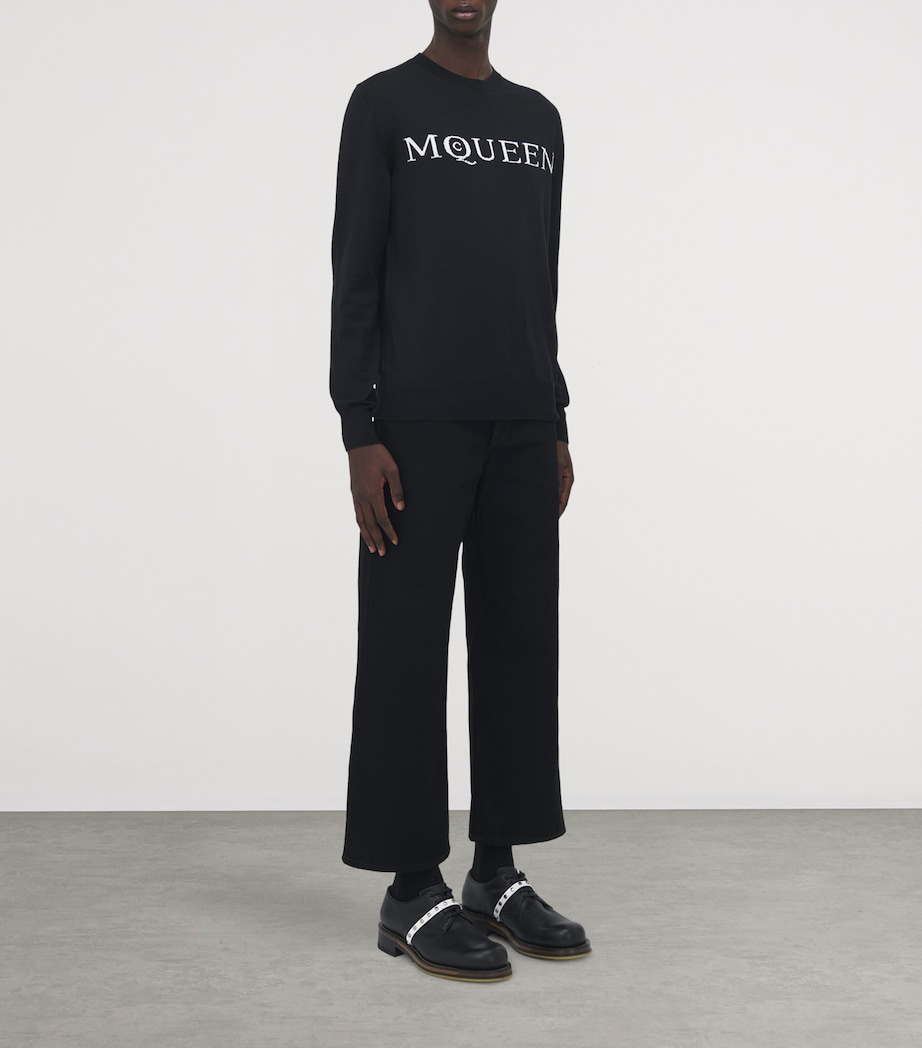 Merino Wool Logo Sweater 1218 Image 3