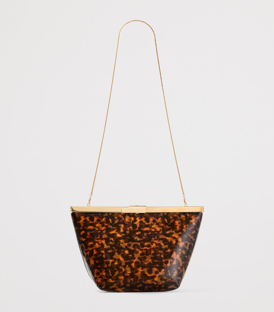 Jimmy Choo Tortoiseshell Ganache Clutch Bag Tortoiseshell Image 4