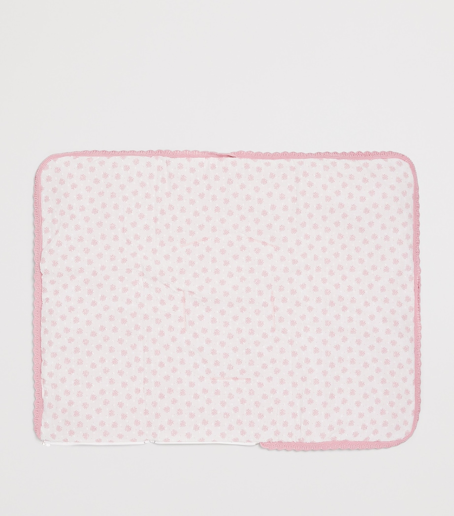 Cotton Knitted Baby Nest 422 H82 DUNE PINK Image 2