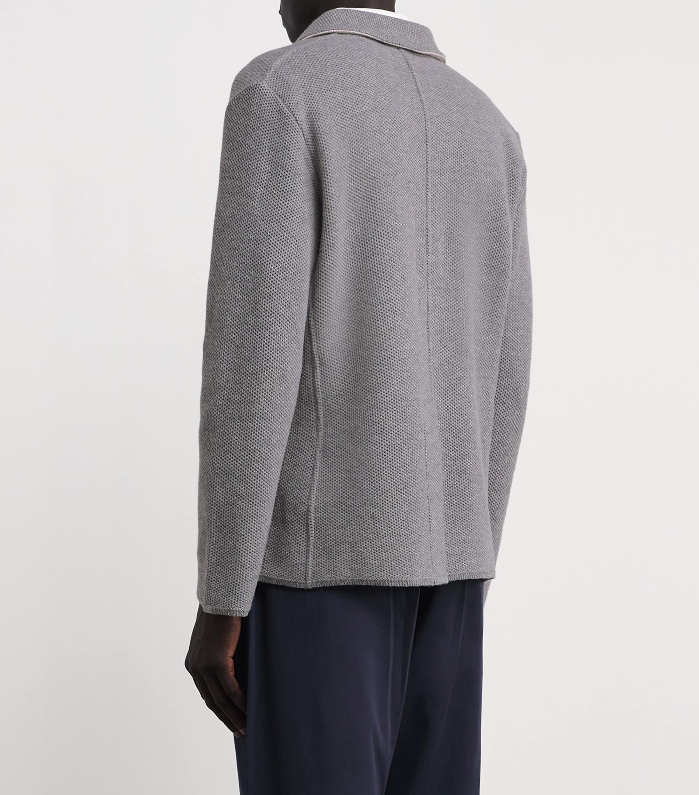 Wool Blazer 931MEDIUM GREY Image 4