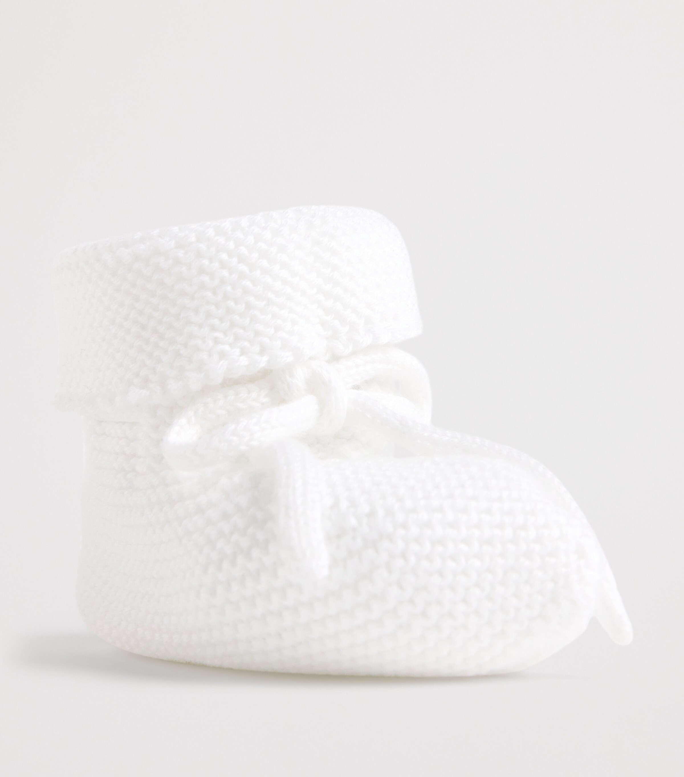 Cotton-Cashmere Esencial Booties 01 H82 WHITE Image 3